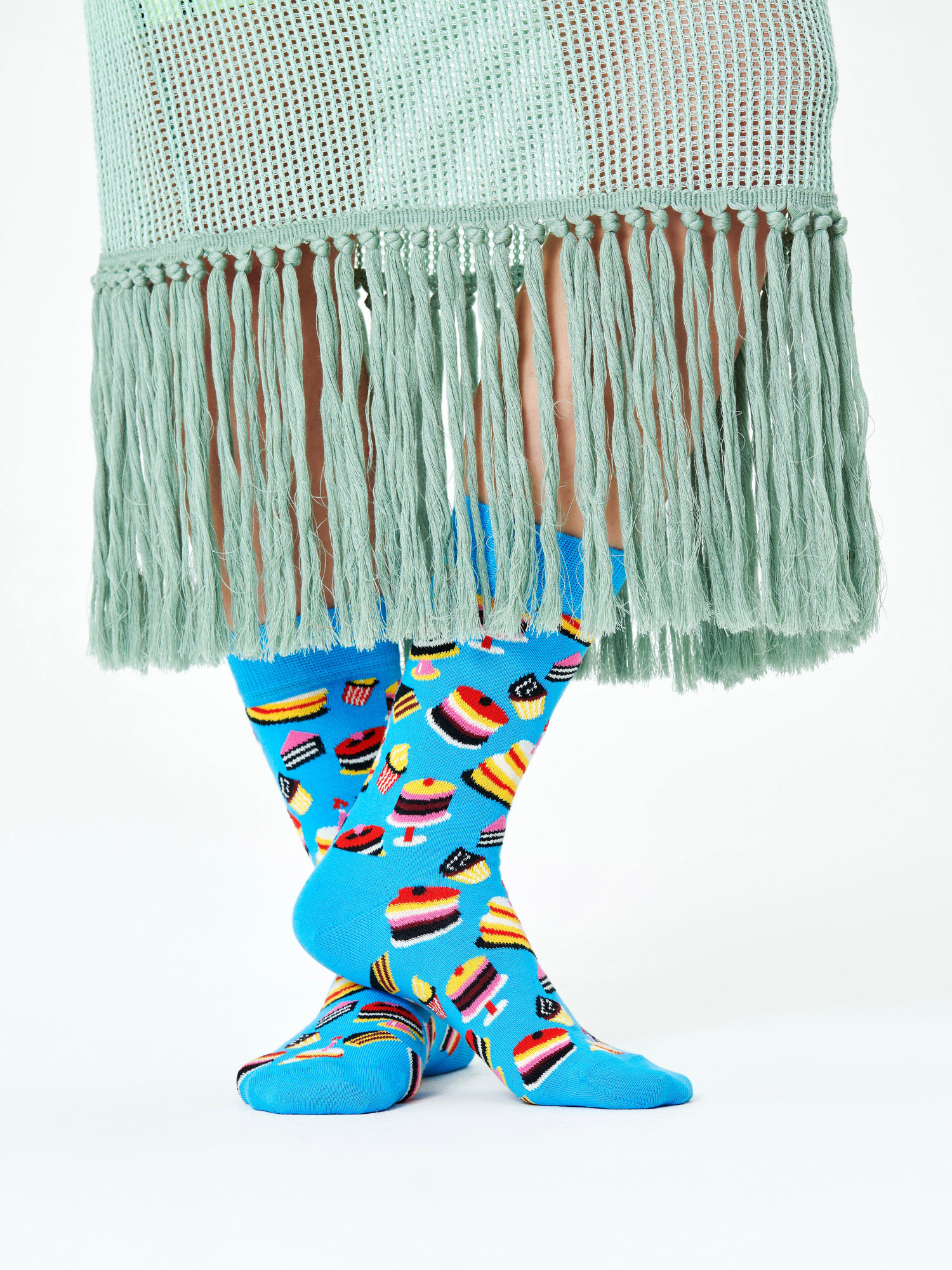 Skarpetki Happy Socks Birthday Cake (blue/multi)