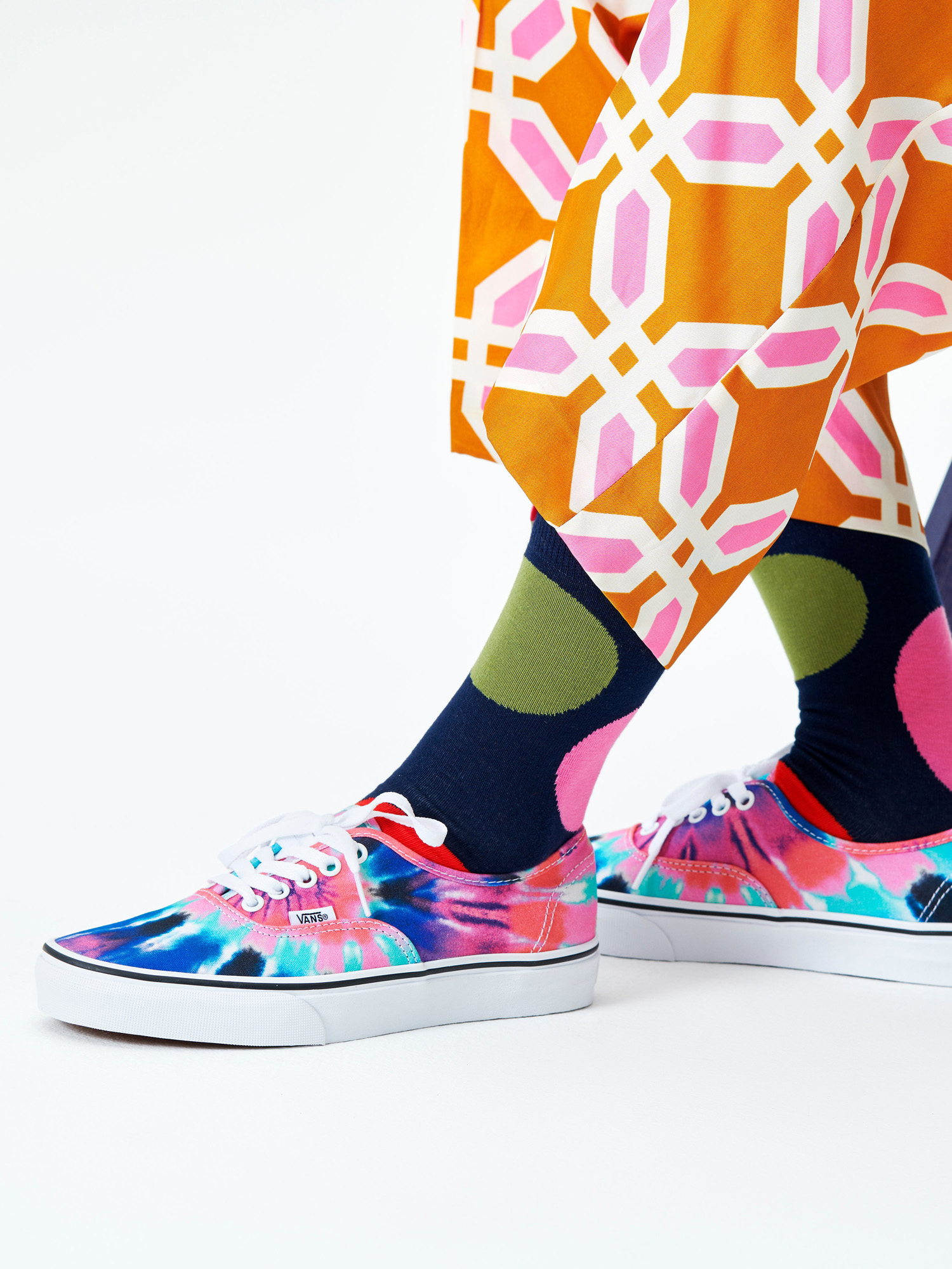 Skarpetki Happy Socks Jumbo Dot (black/multi)