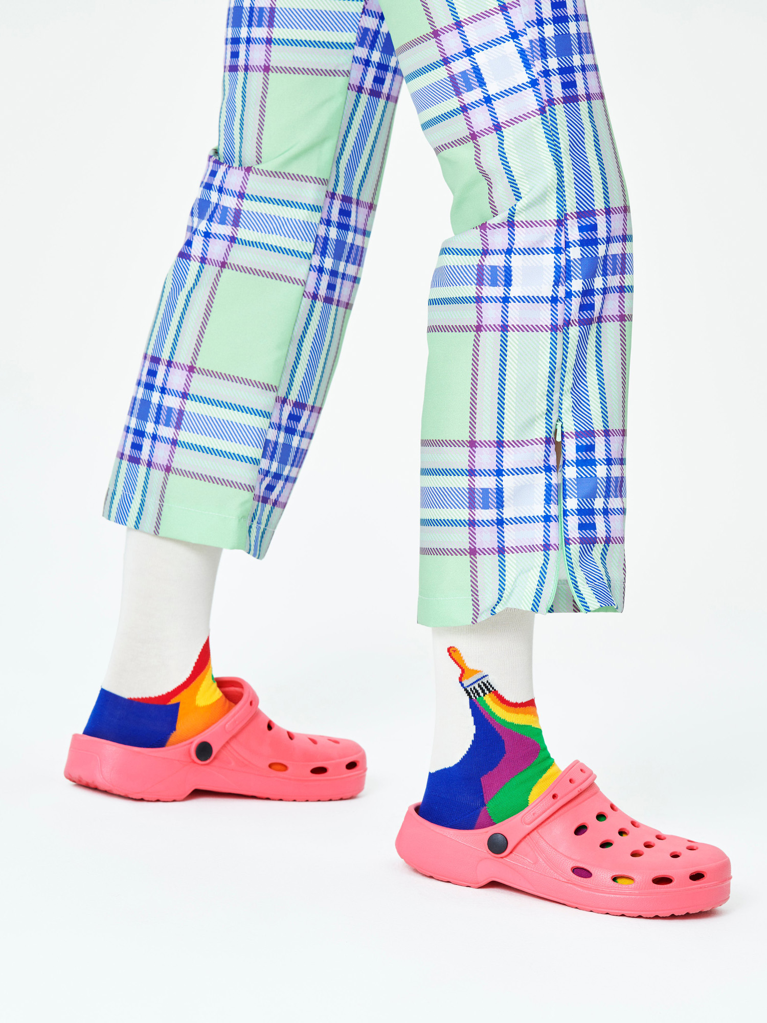 Skarpetki Happy Socks Pride Color (white/multi)