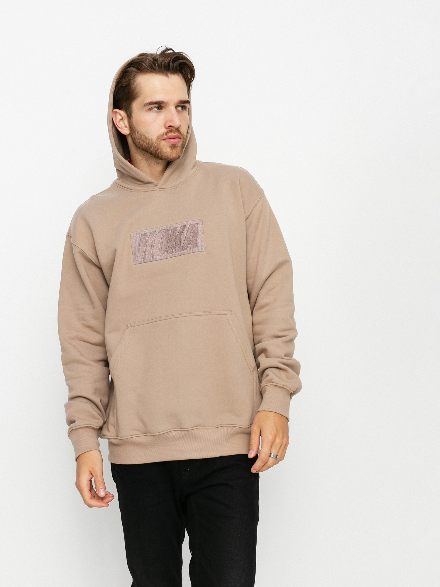 Bluza z kapturem Koka Tonal HD (beige)