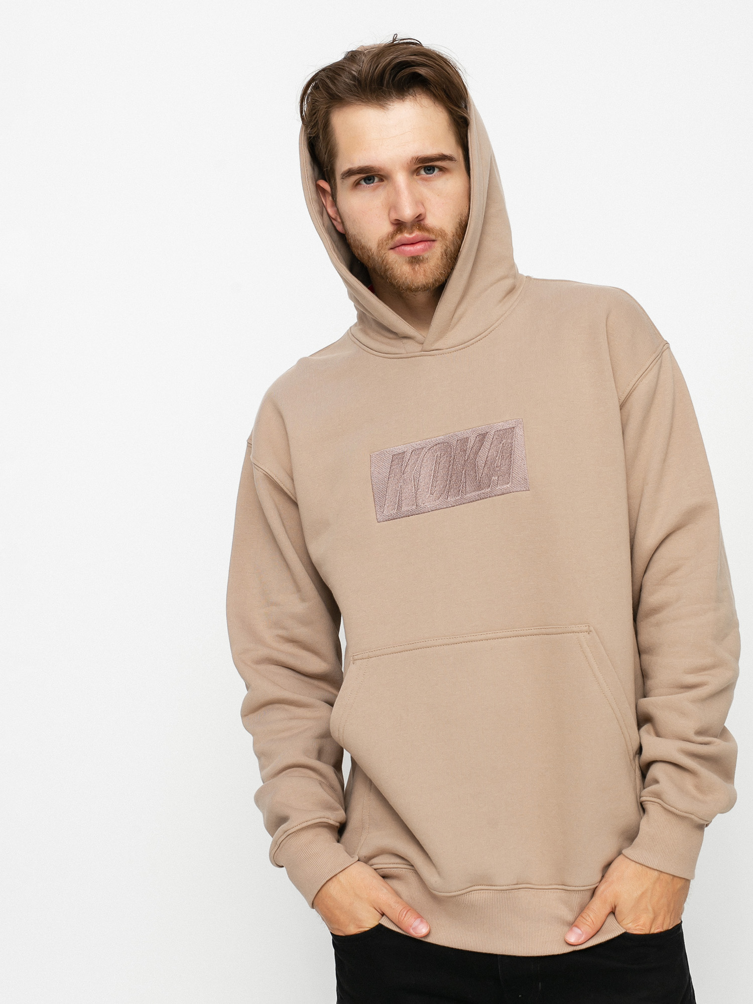Bluza z kapturem Koka Tonal HD (beige)