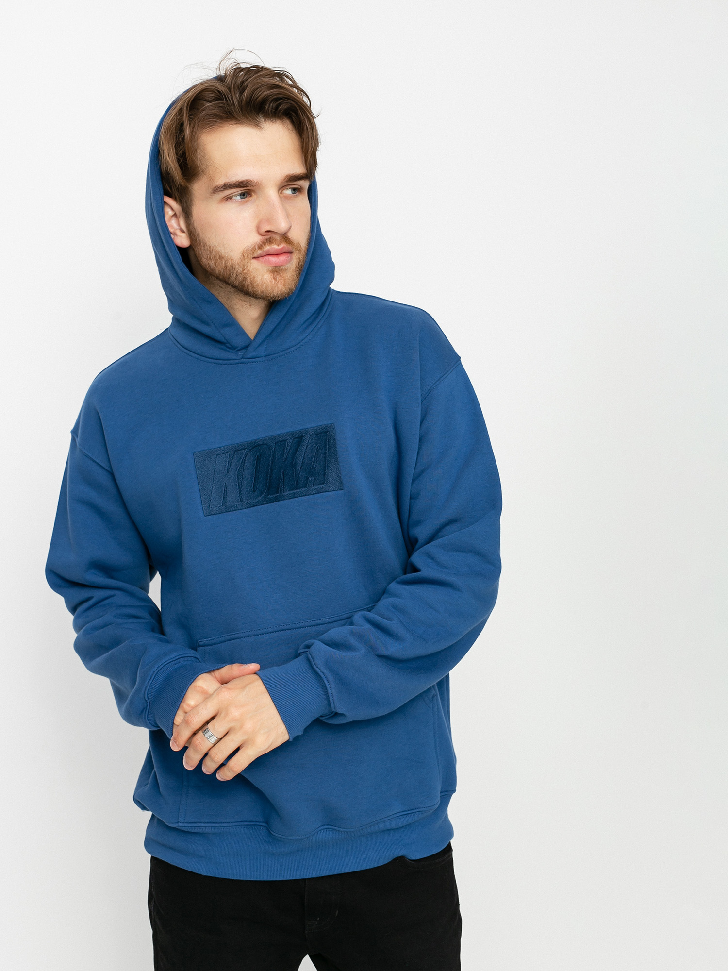 Bluza z kapturem Koka Tonal HD (blue)