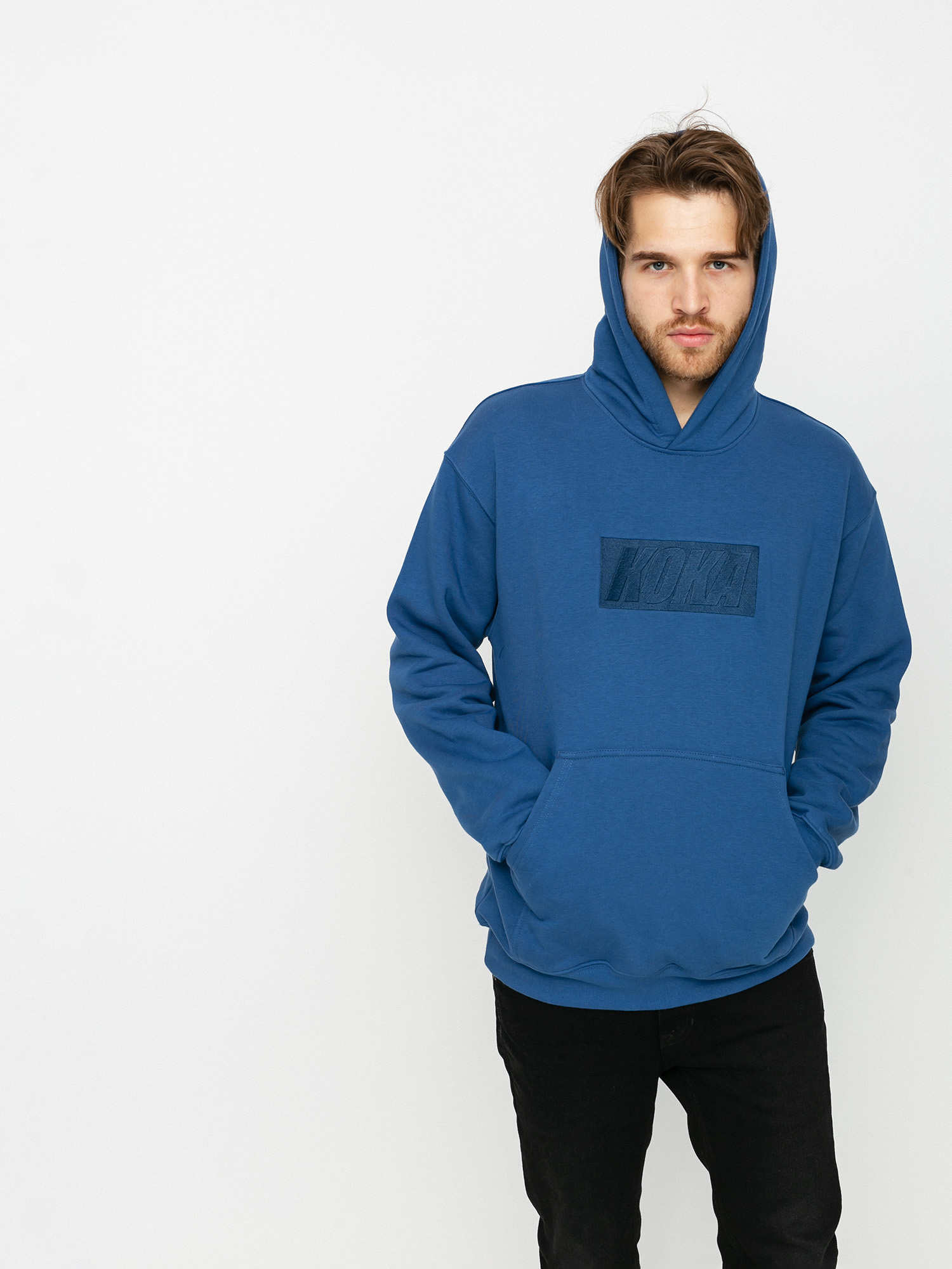 Bluza z kapturem Koka Tonal HD (blue)