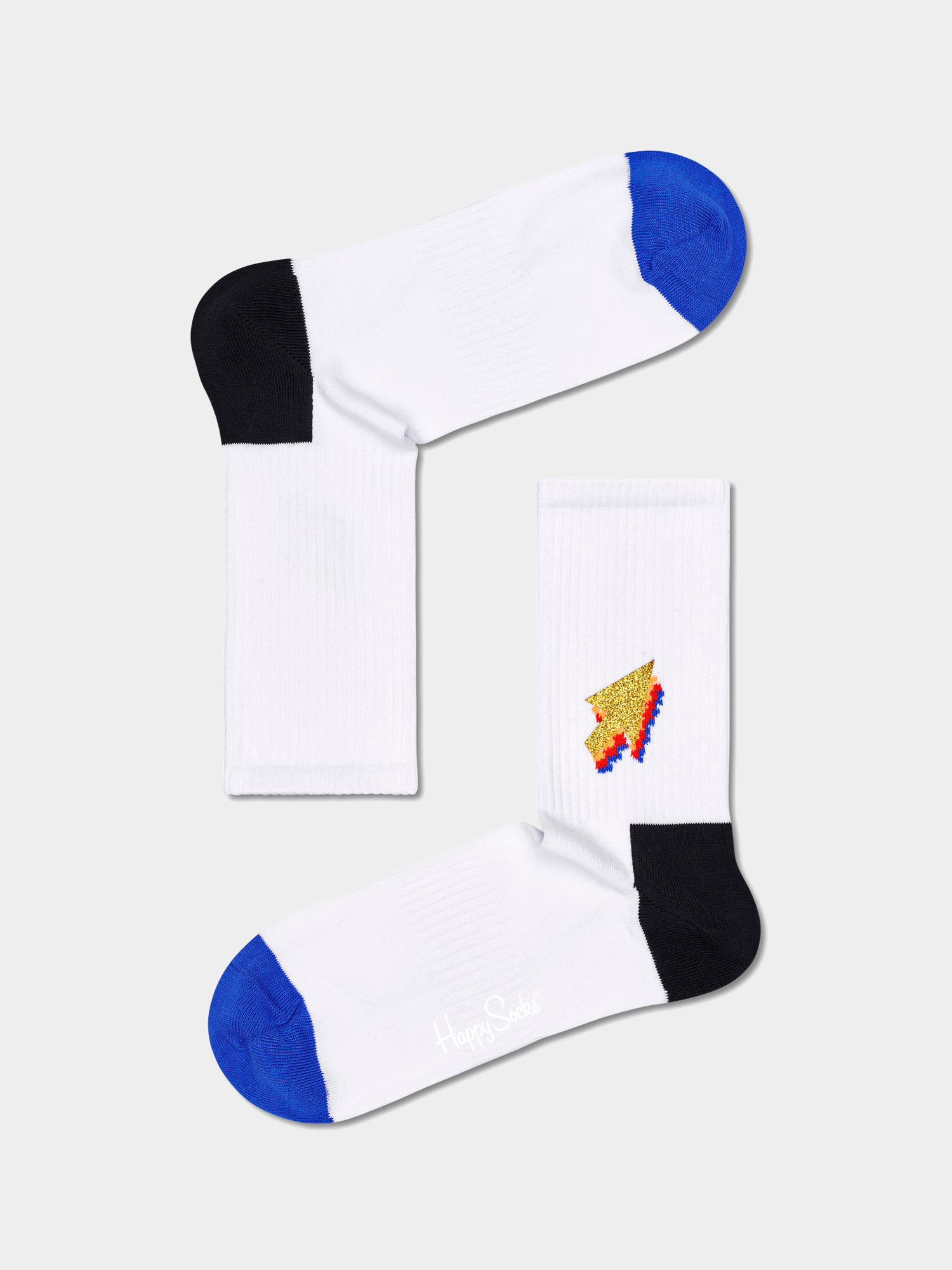 Skarpetki Happy Socks Arrow 3/4 Crew (white)