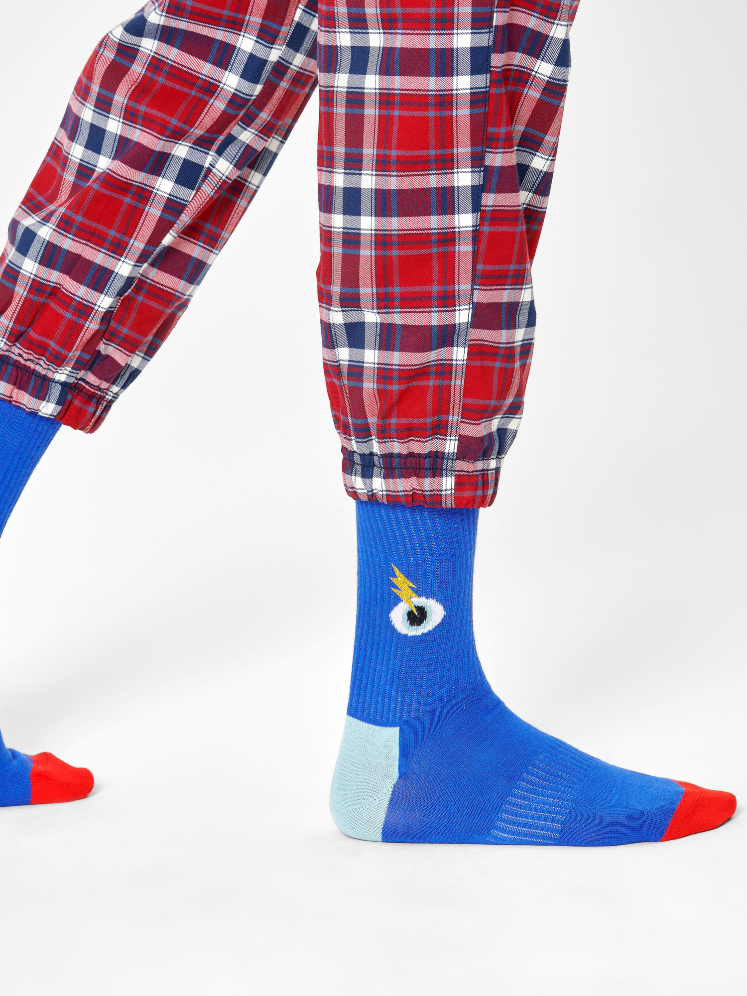 Skarpetki Happy Socks I See You 3/4 Crew (blue/red)