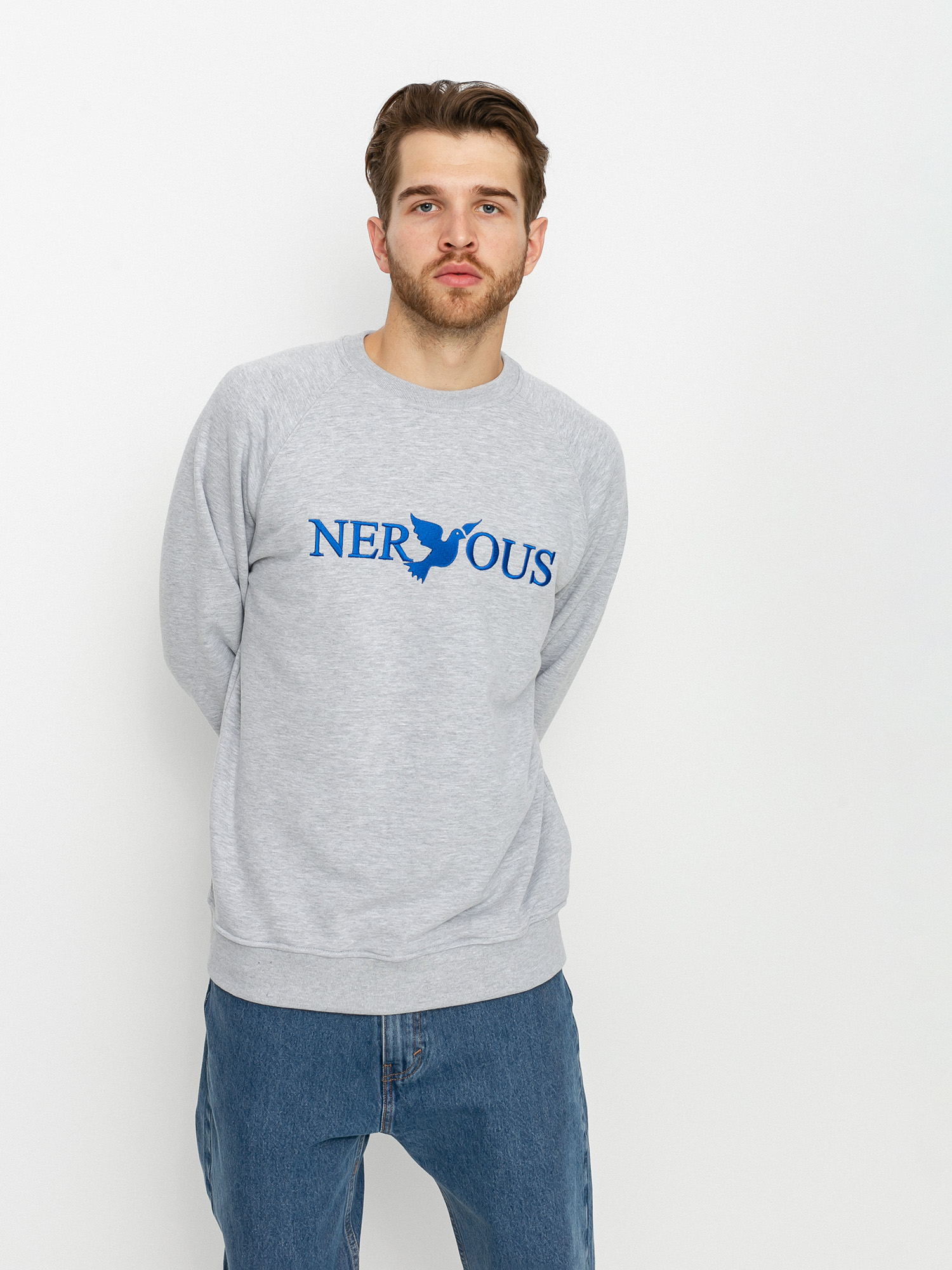 Bluza Nervous Classic Crew (grey)