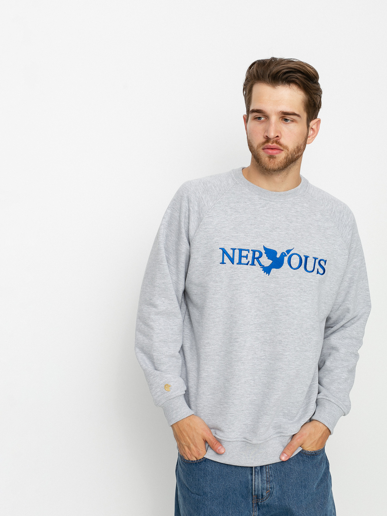 Bluza Nervous Classic Crew (grey)