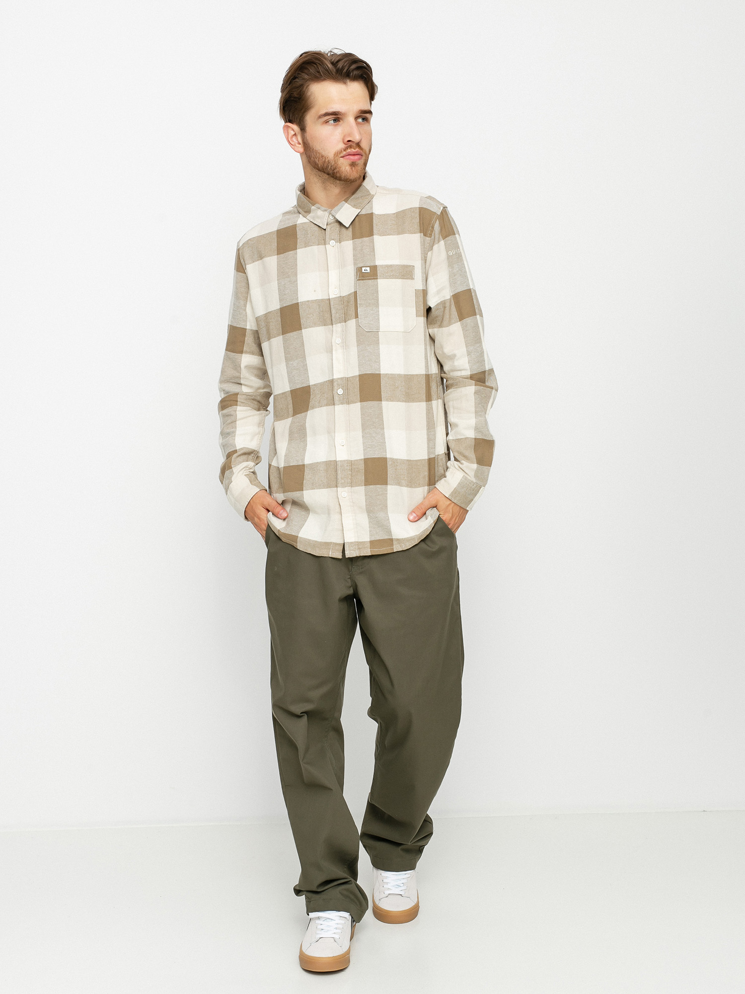 Koszula Quiksilver Motherfly (oatmeal motherfly)