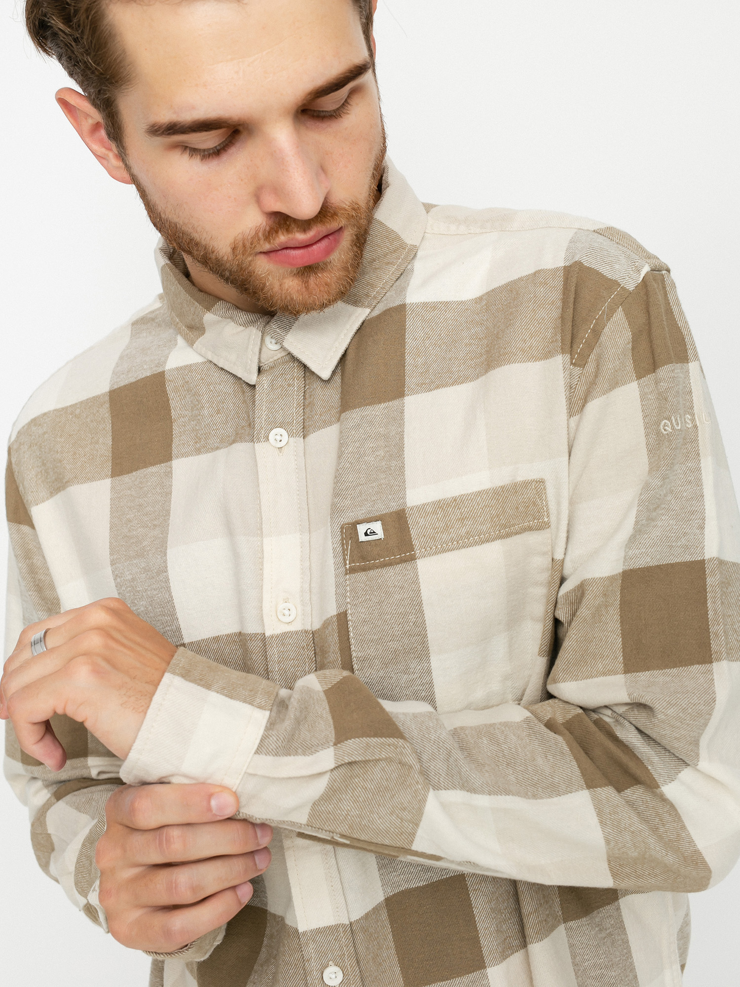 Koszula Quiksilver Motherfly (oatmeal motherfly)