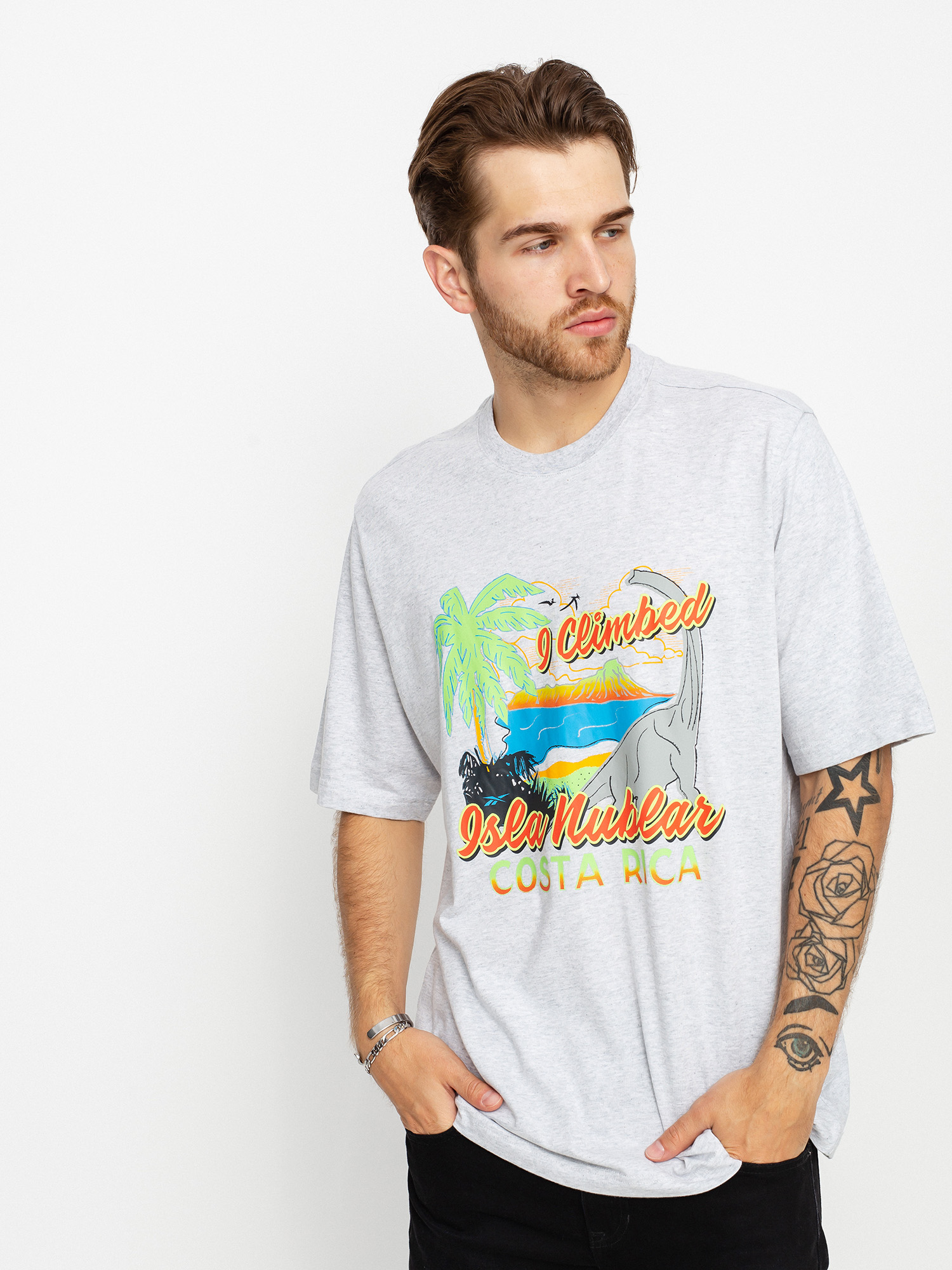 T-shirt Reebok X Jurassic Park (isla nu lgreyh)