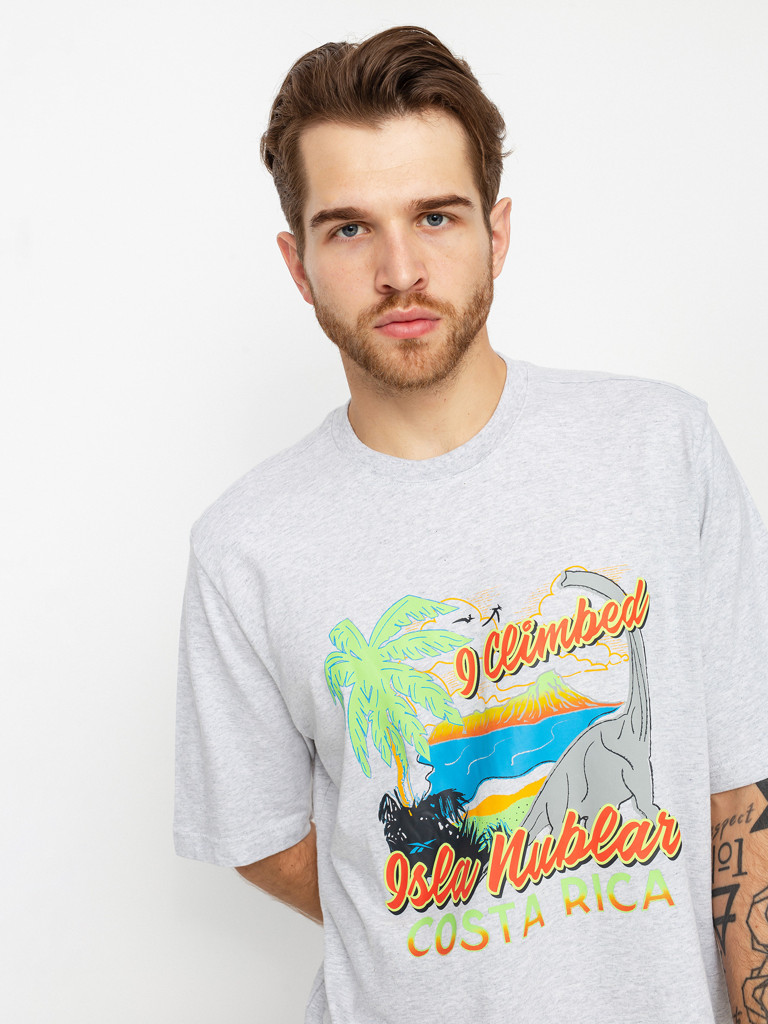 T-shirt Reebok X Jurassic Park (isla nu lgreyh)
