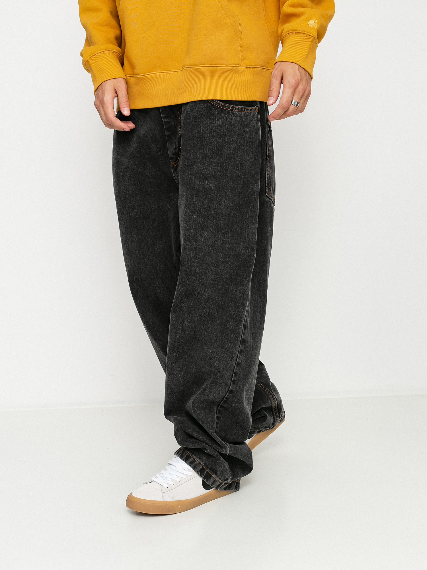 POLAR 乗り切れれ - Big Boy Jeans Washed Black