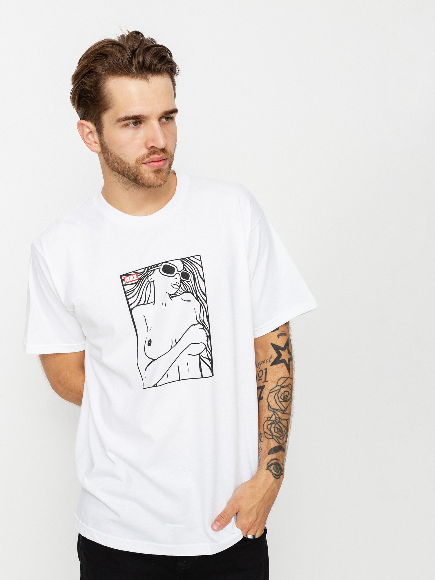 T-shirt Koka Summertime (white)