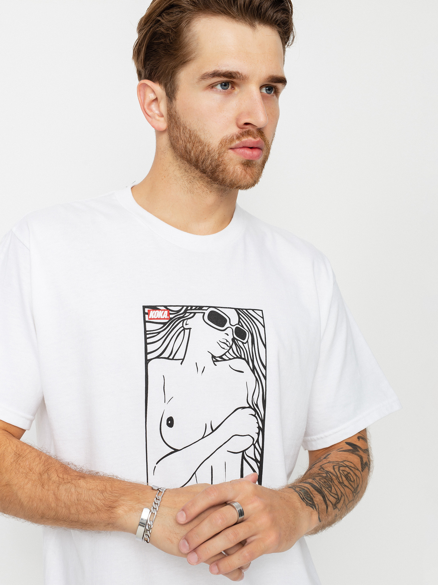 T-shirt Koka Summertime (white)