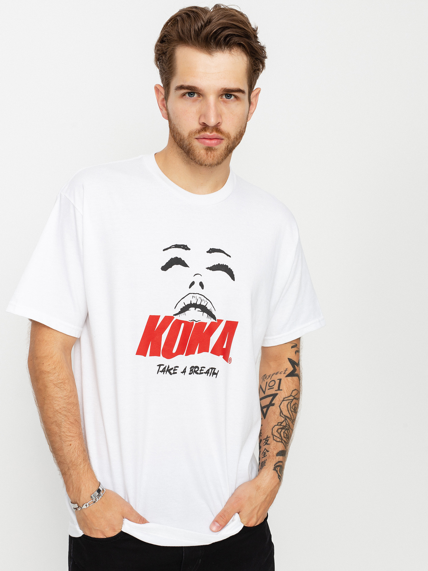T-shirt Koka Take (white)