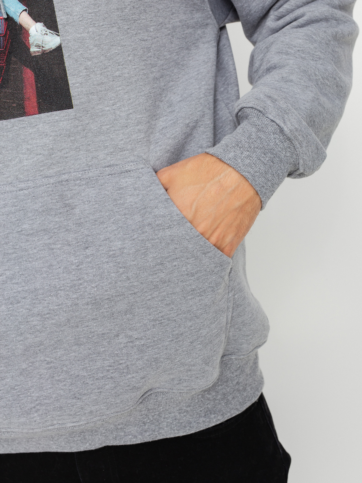 Bluza z kapturem Koka Shopping Mall HD (grey melange)