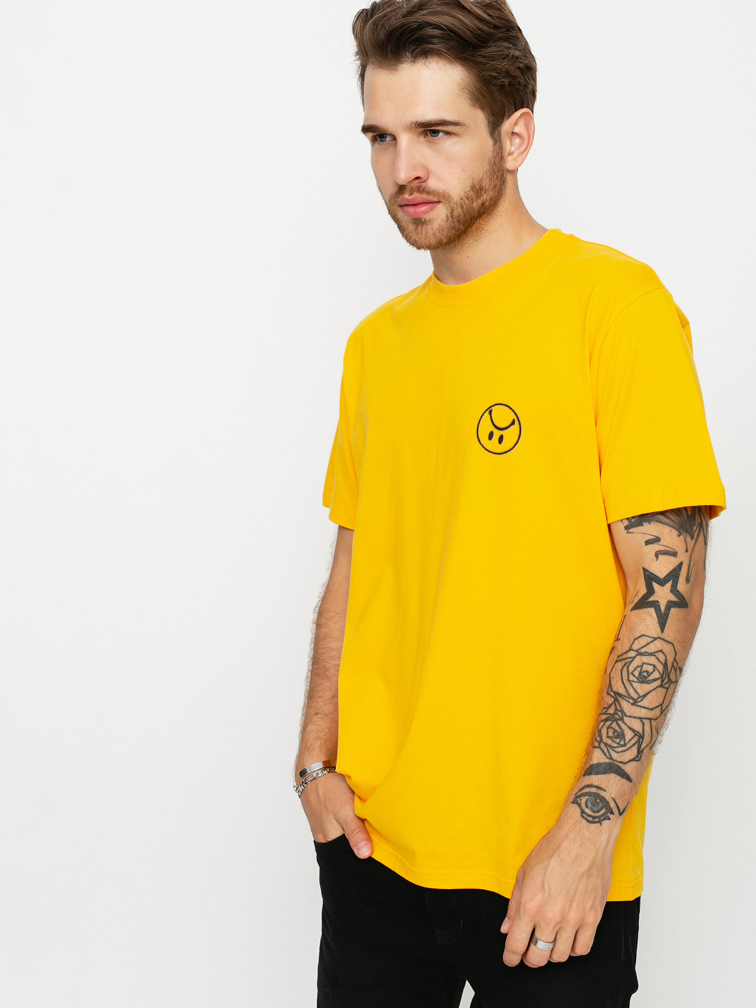 T-shirt Local Heroes Unhappy (yellow)