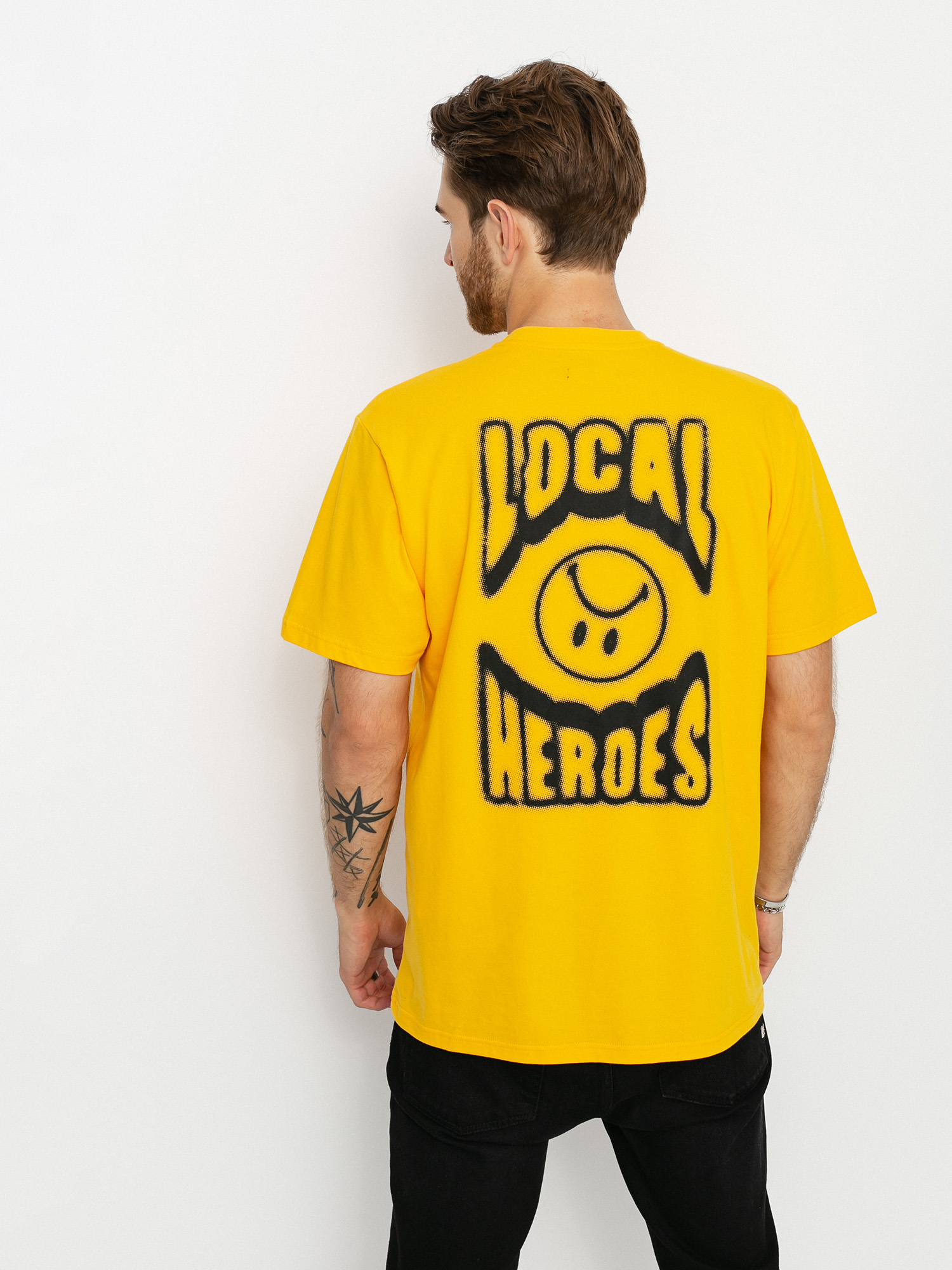 T-shirt Local Heroes Unhappy (yellow)