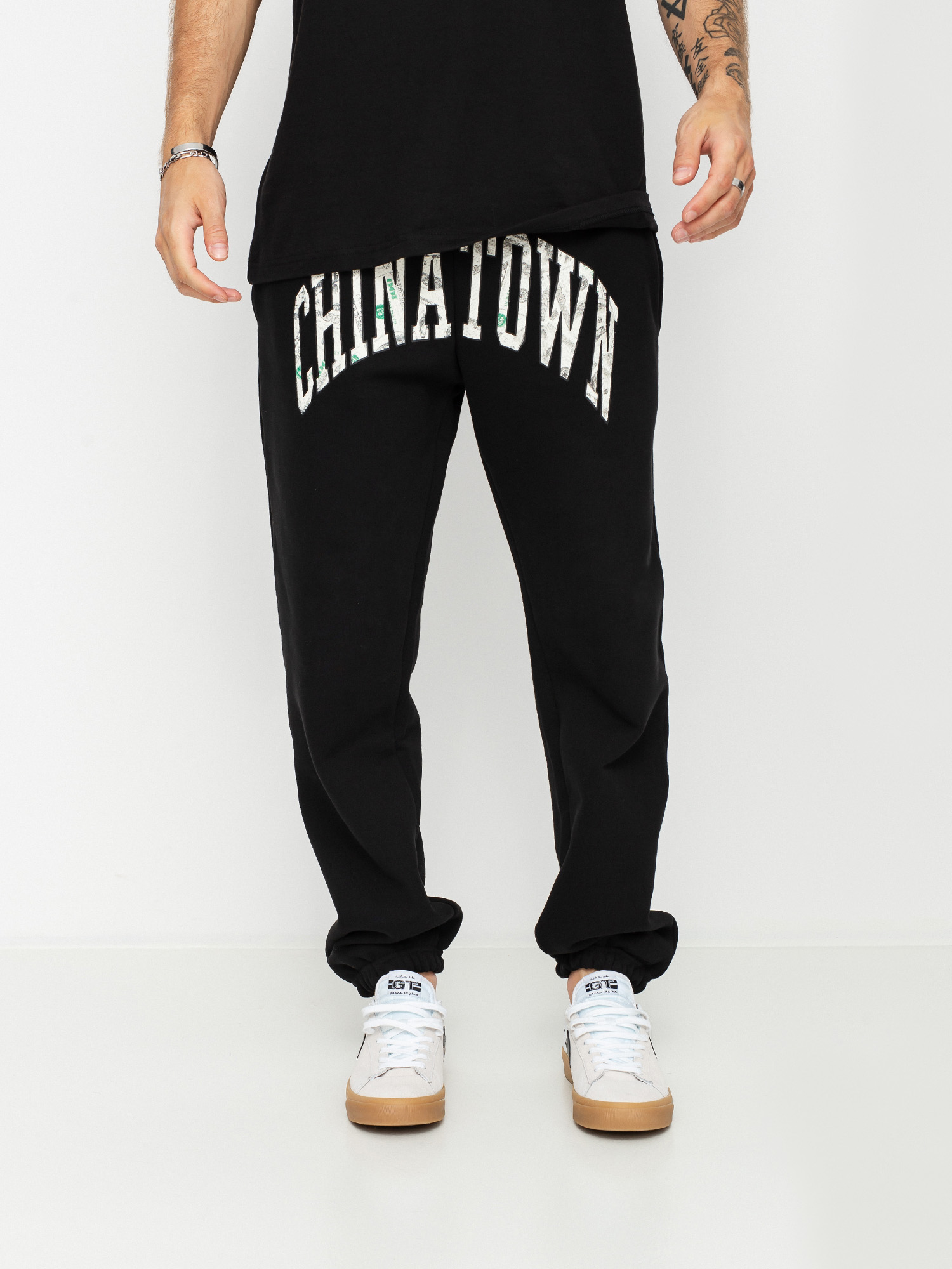 Spodnie Chinatown Market Money Arc (black)