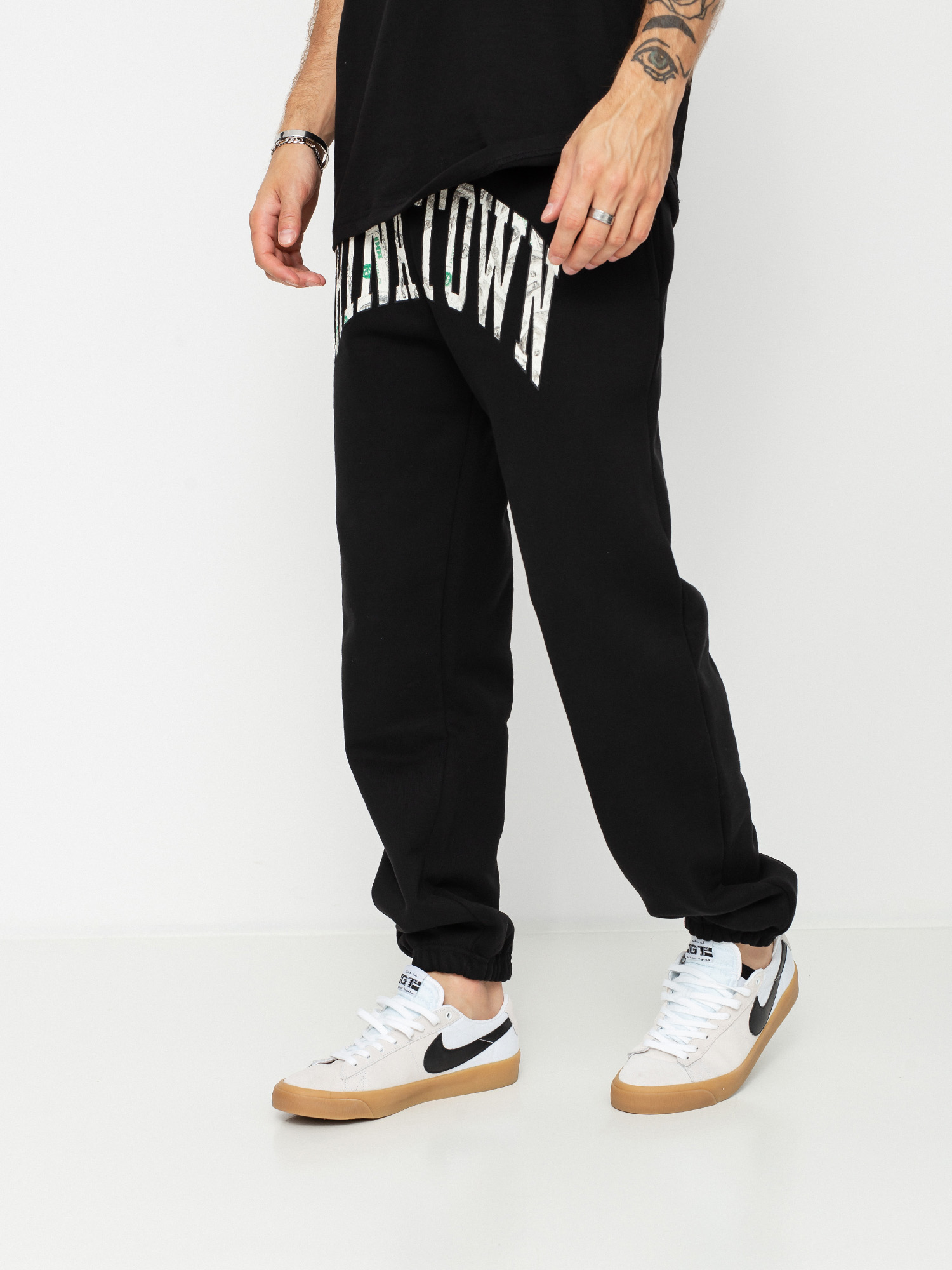 Spodnie Chinatown Market Money Arc (black)