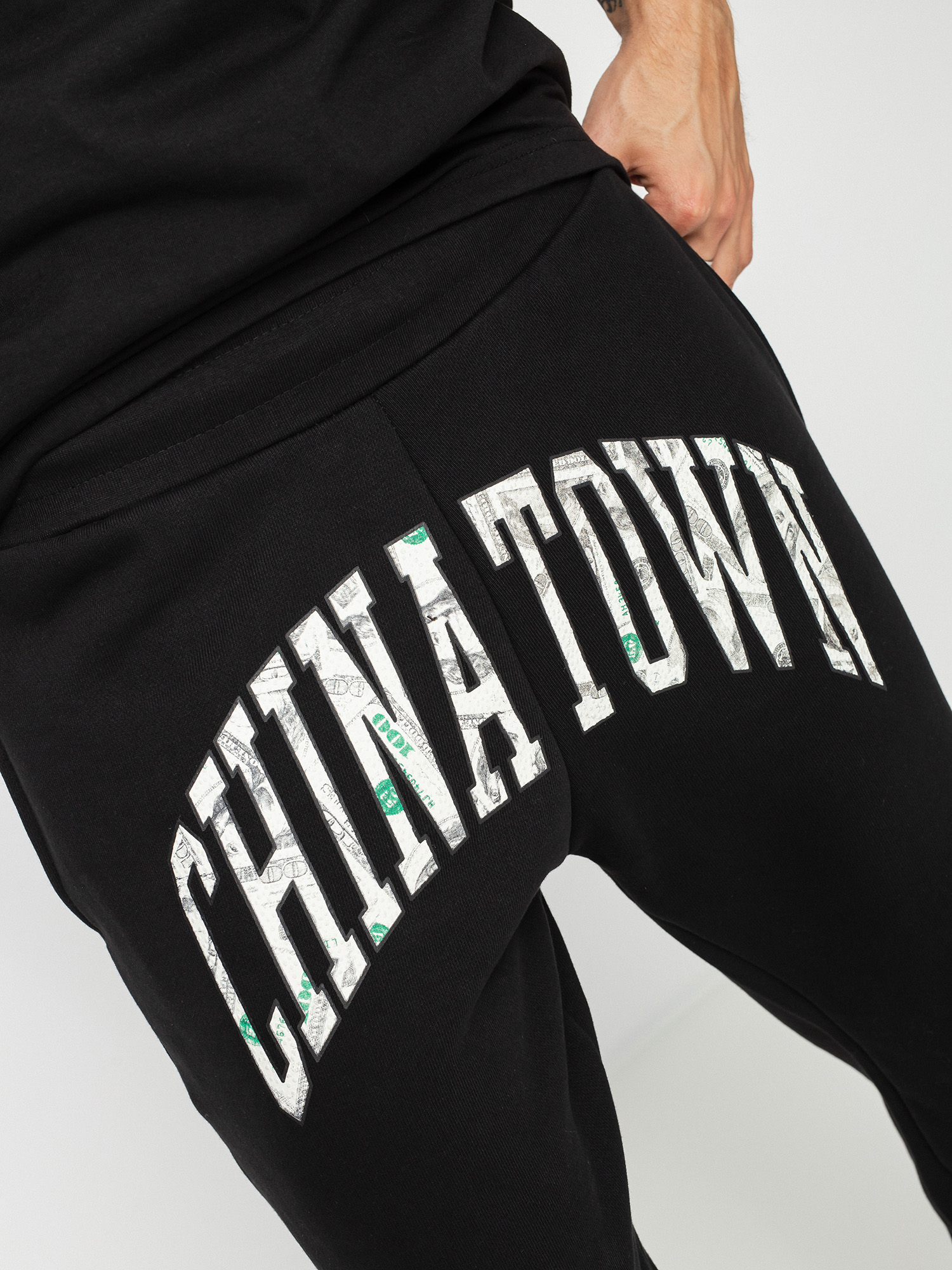 Spodnie Chinatown Market Money Arc (black)
