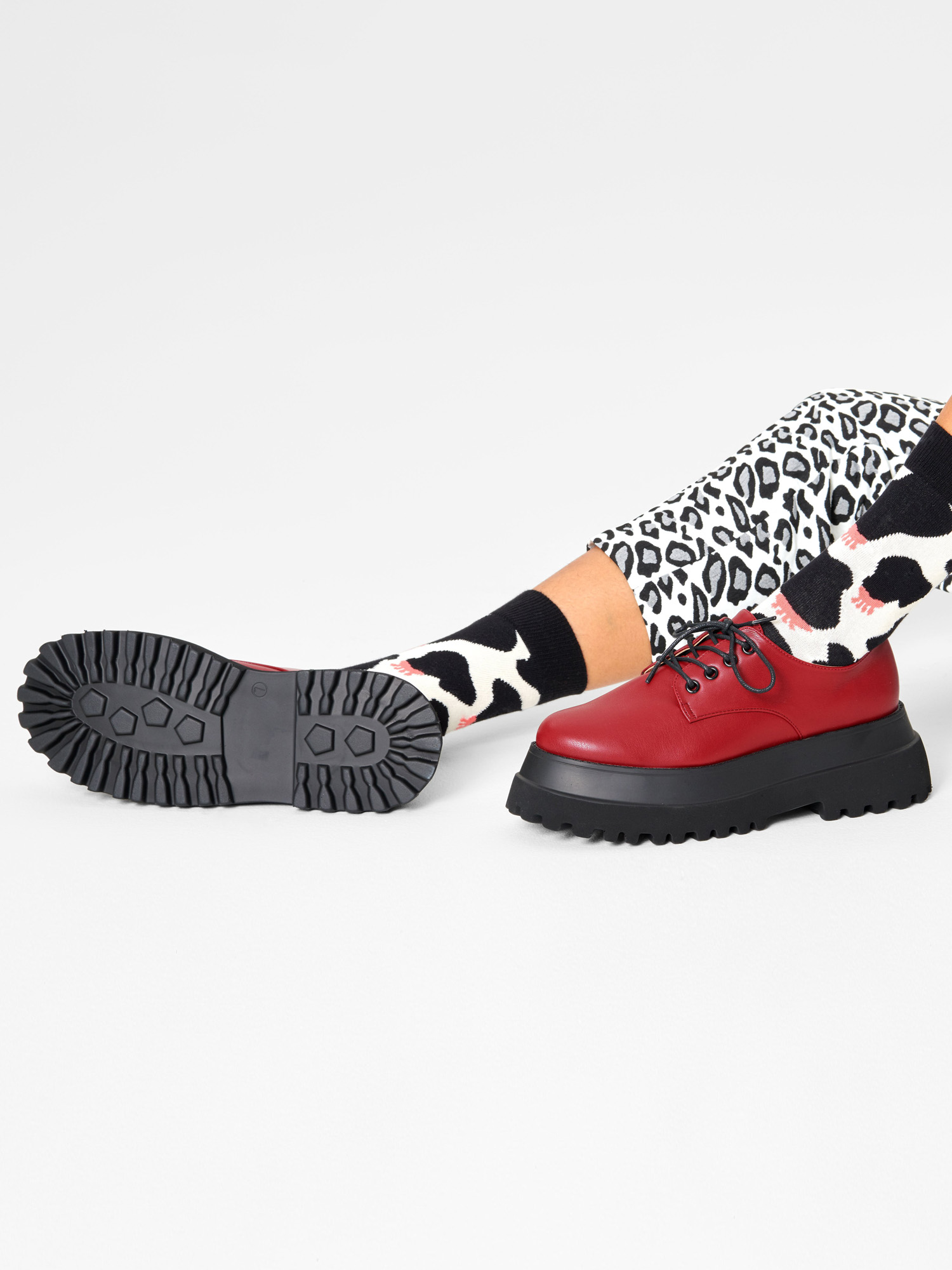 Skarpetki Happy Socks Cowzy (black/white)