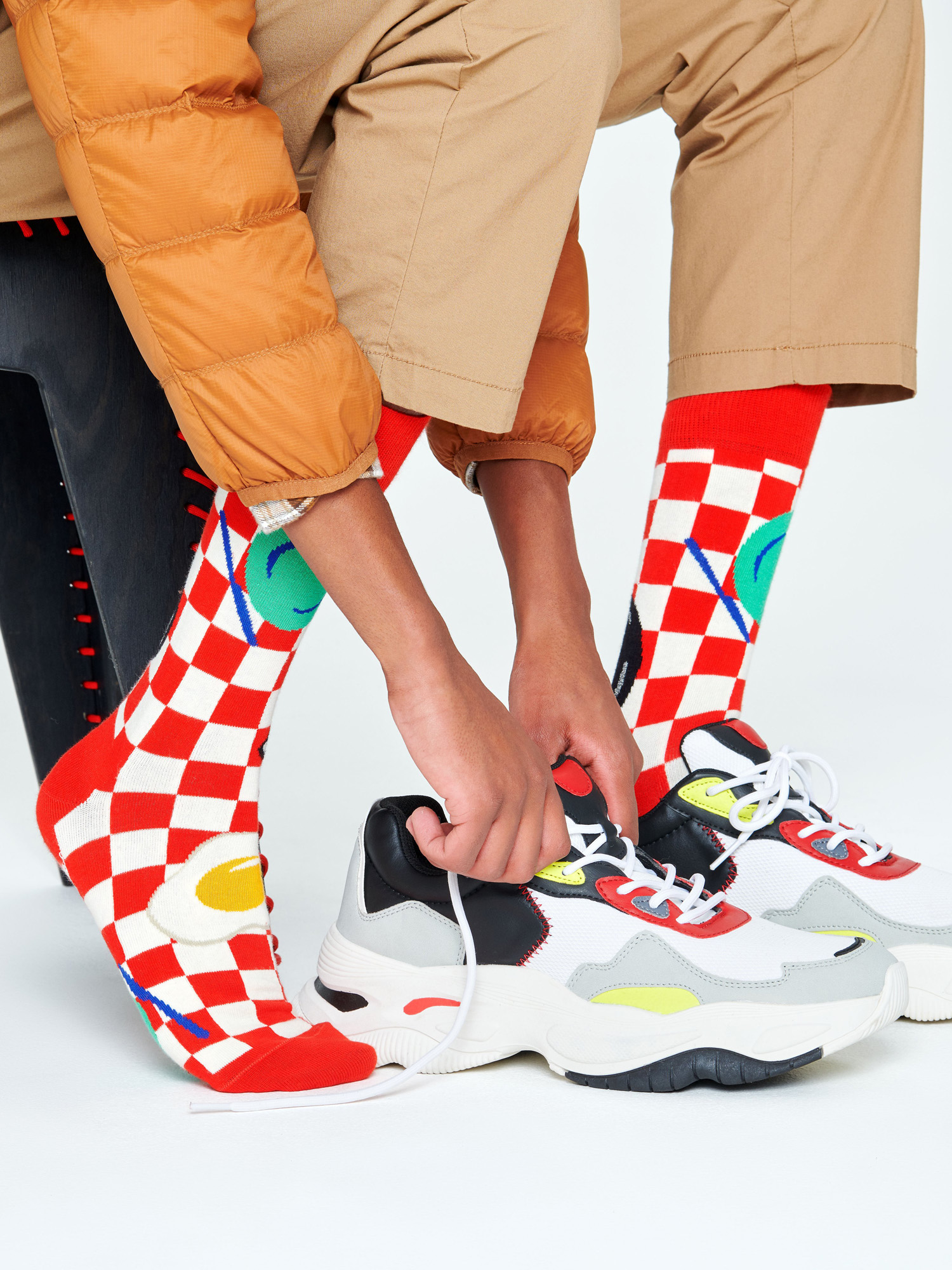 Skarpetki Happy Socks Early Bird (red/multi)