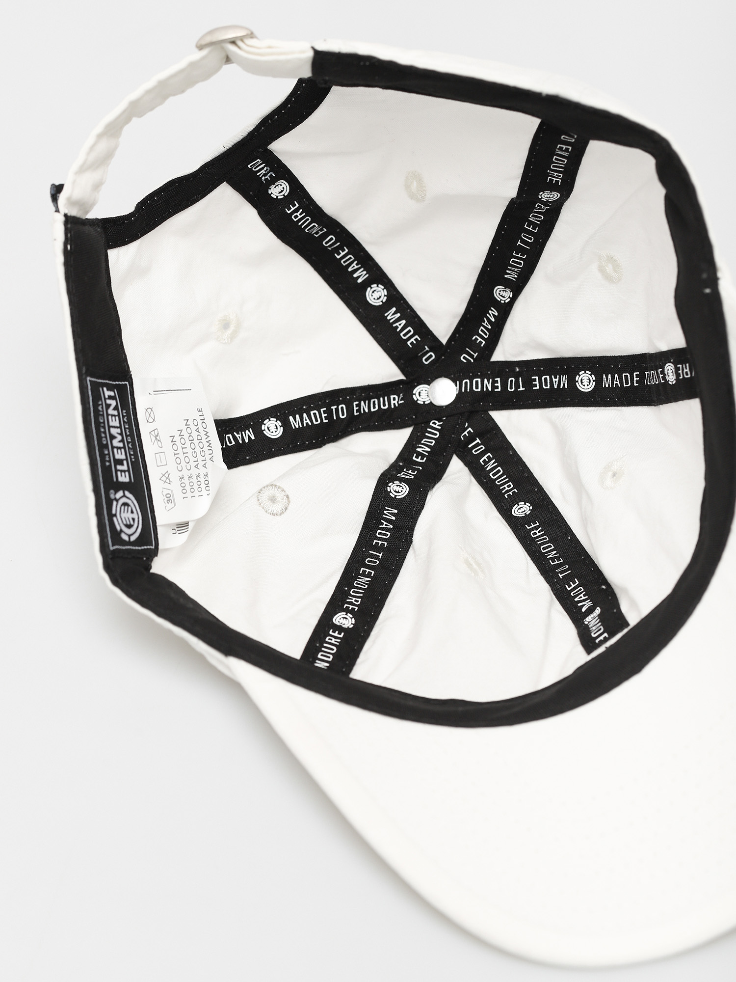 Czapka z daszkiem Element Fluky Dad (bone white)