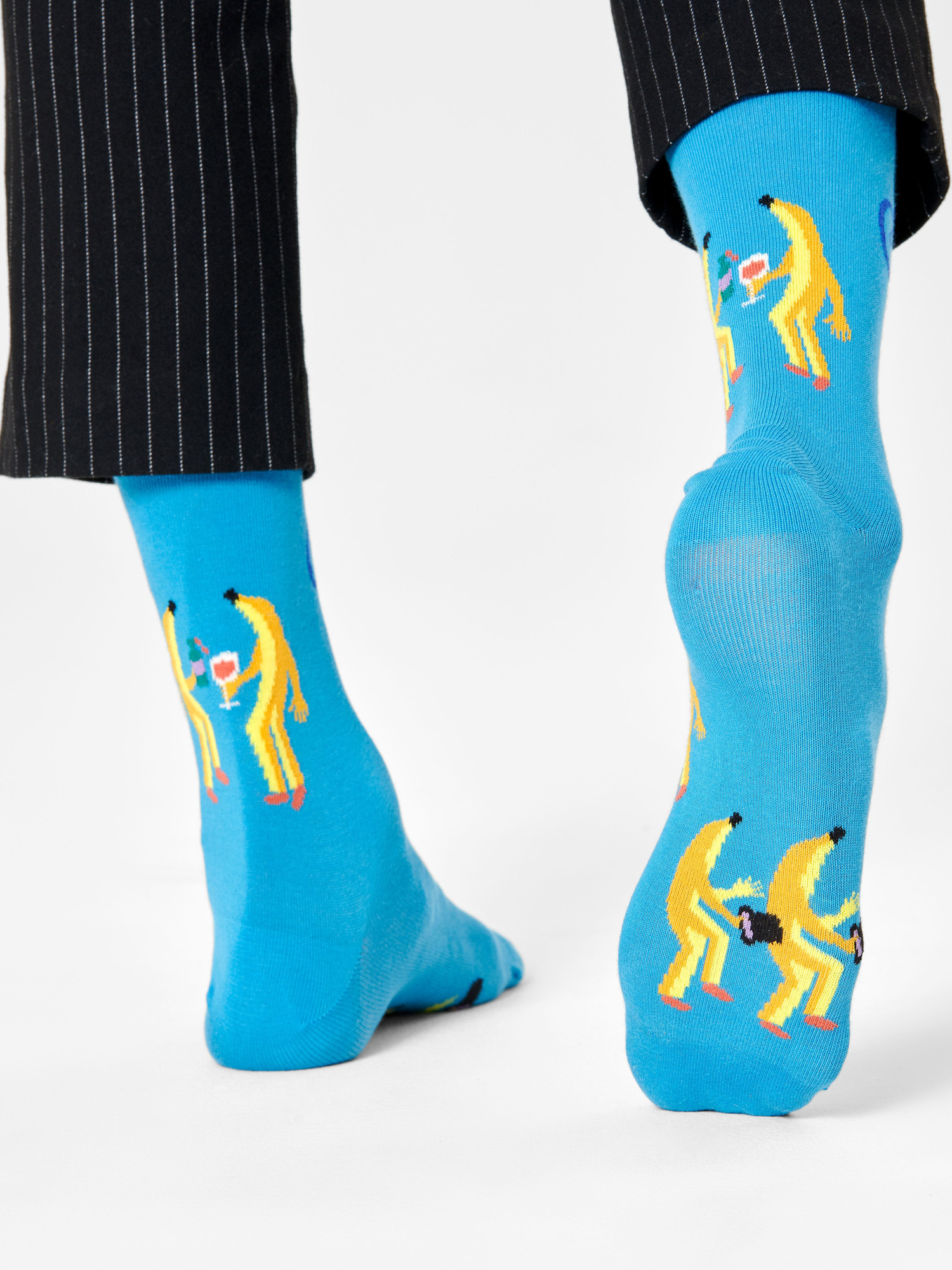 Skarpetki Happy Socks Going Bananas (blue/yellow)