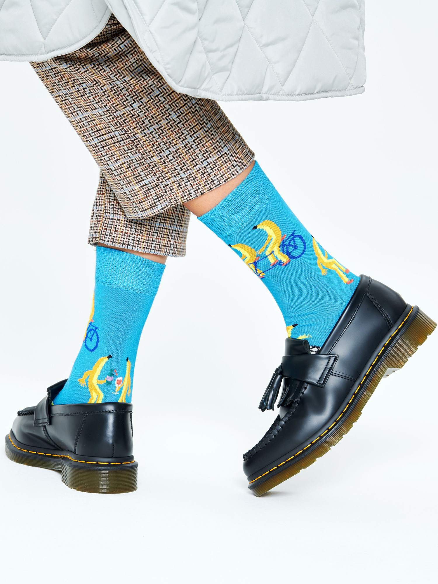 Skarpetki Happy Socks Going Bananas (blue/yellow)
