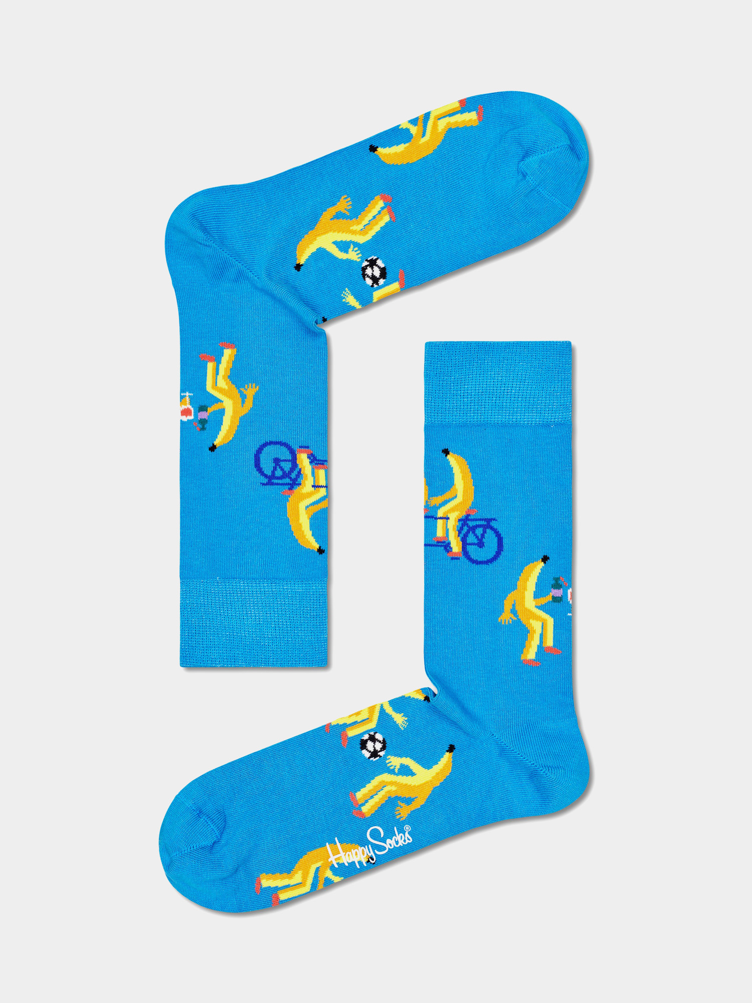 Skarpetki Happy Socks Going Bananas (blue/yellow)