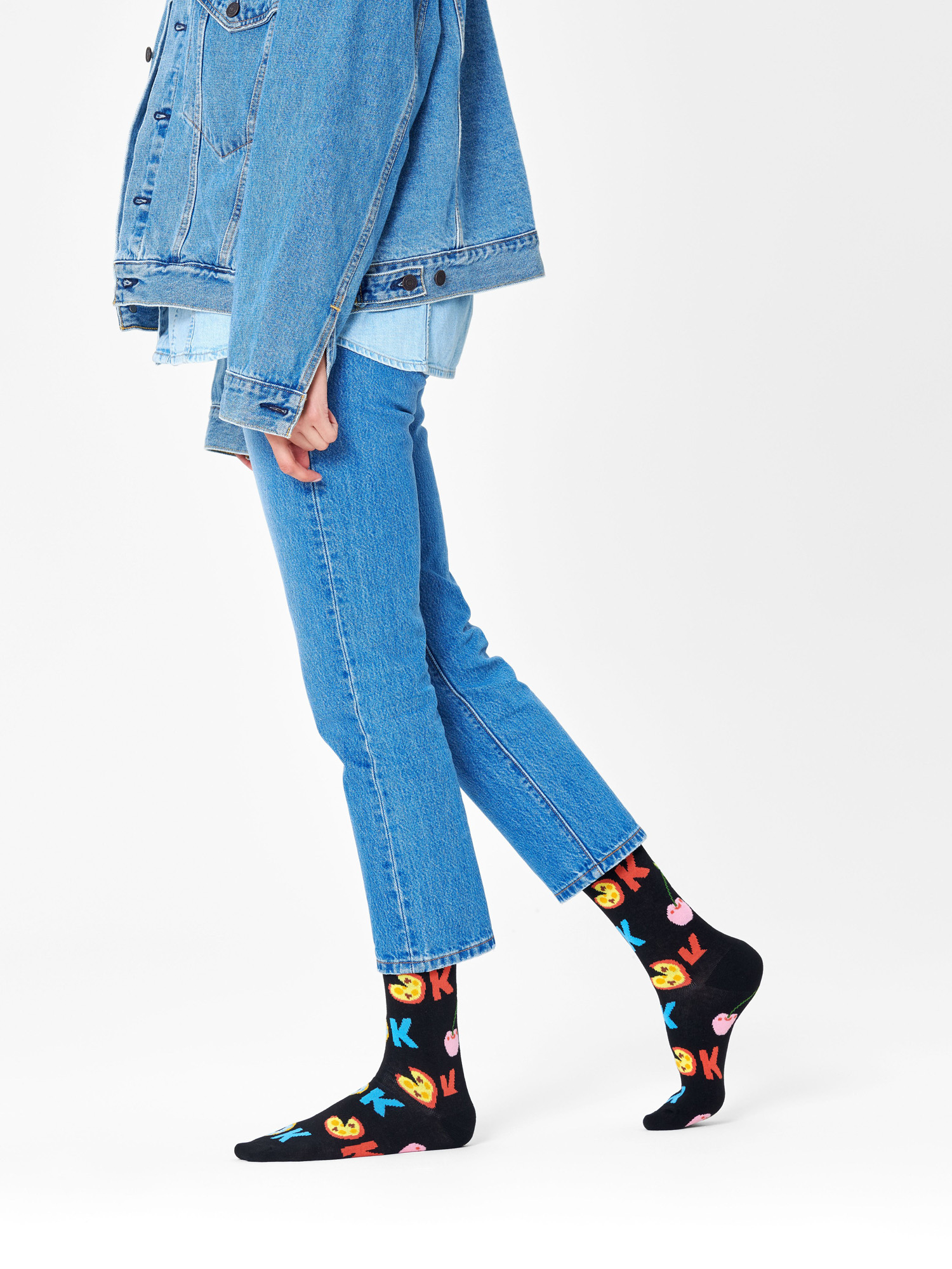 Skarpetki Happy Socks Its Ok (black/multi)