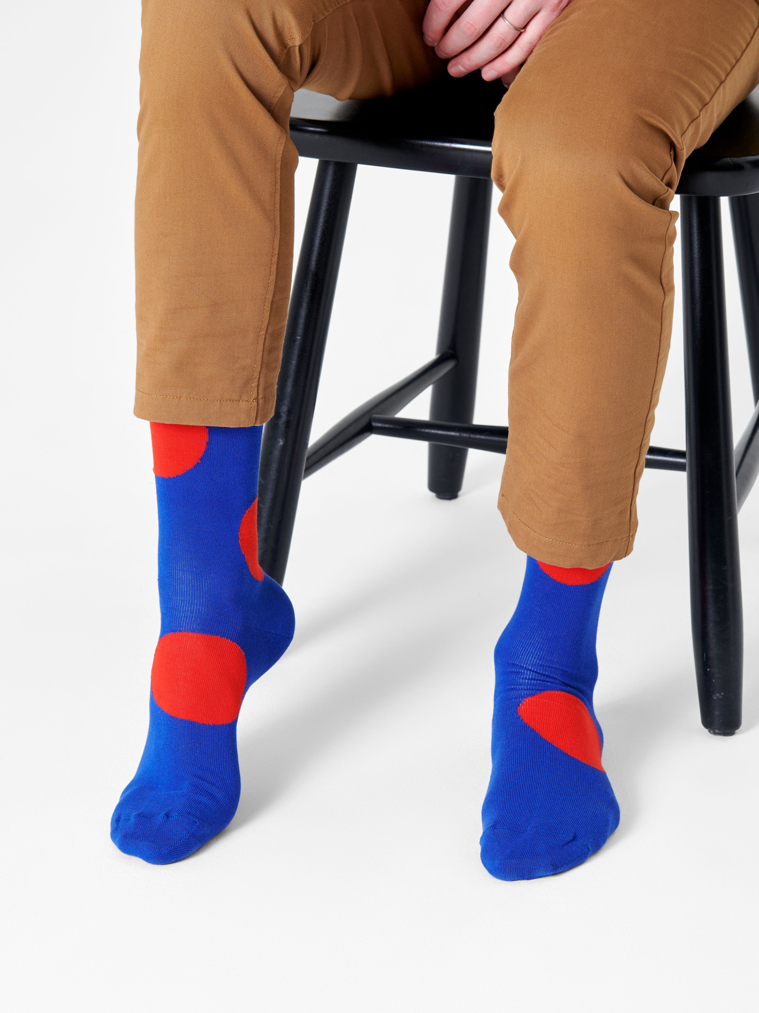 Skarpetki Happy Socks Jumbo Dot (blue/red)