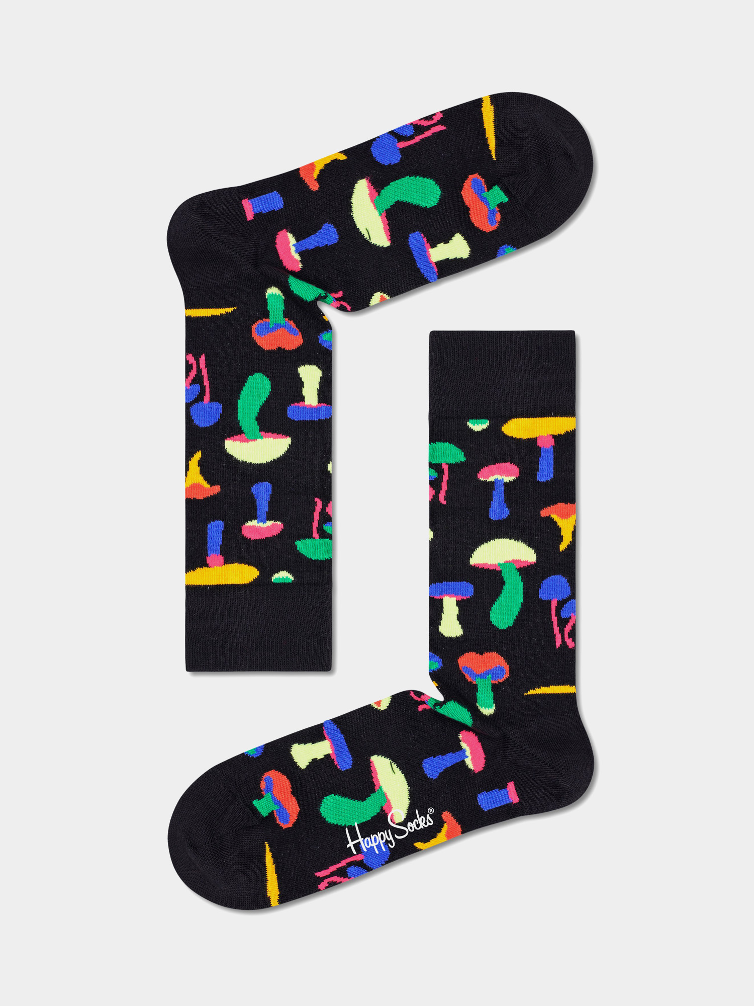 Skarpetki Happy Socks Mushroom (black/multi)