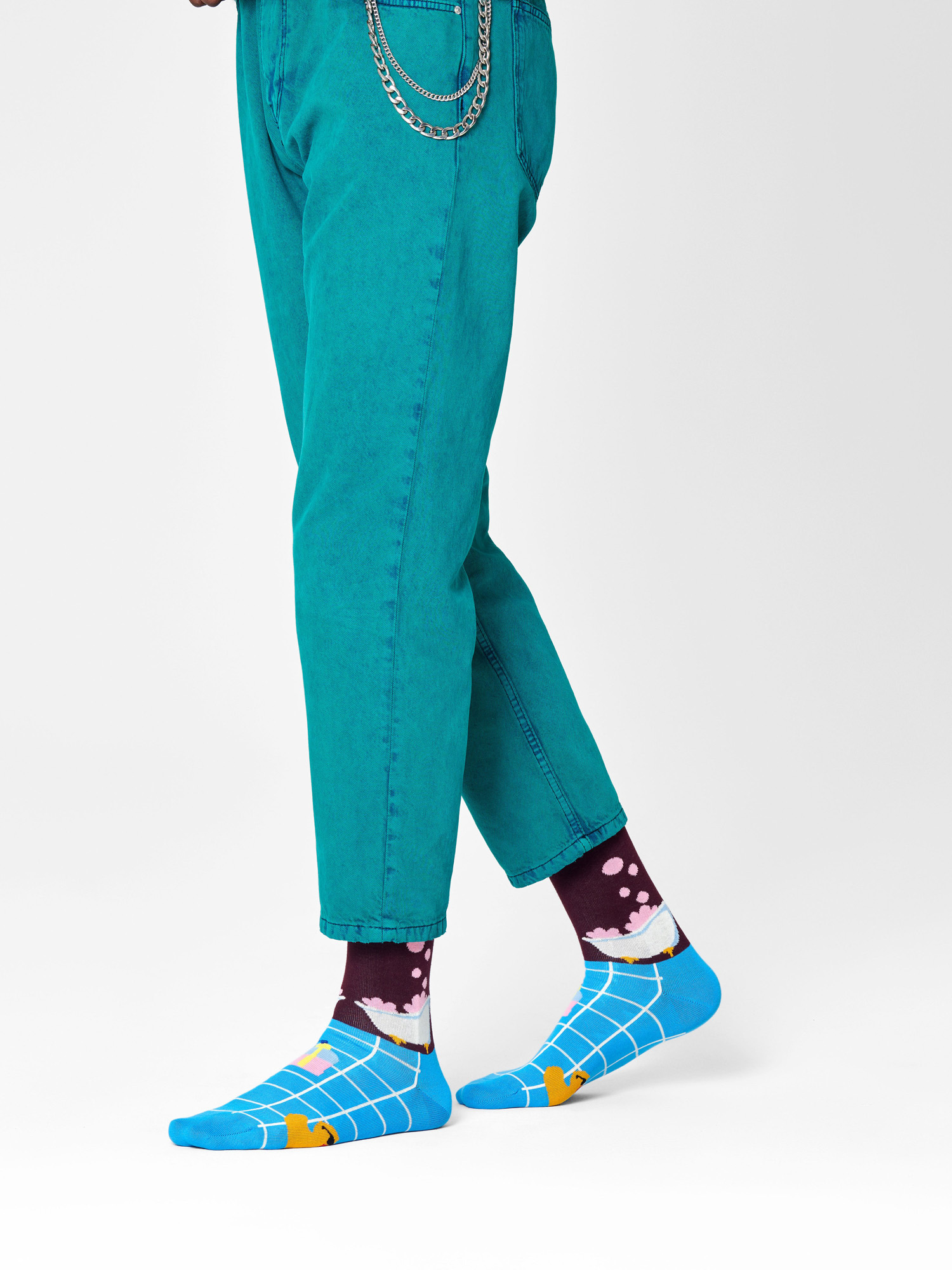 Skarpetki Happy Socks Me Time (brown/blue)