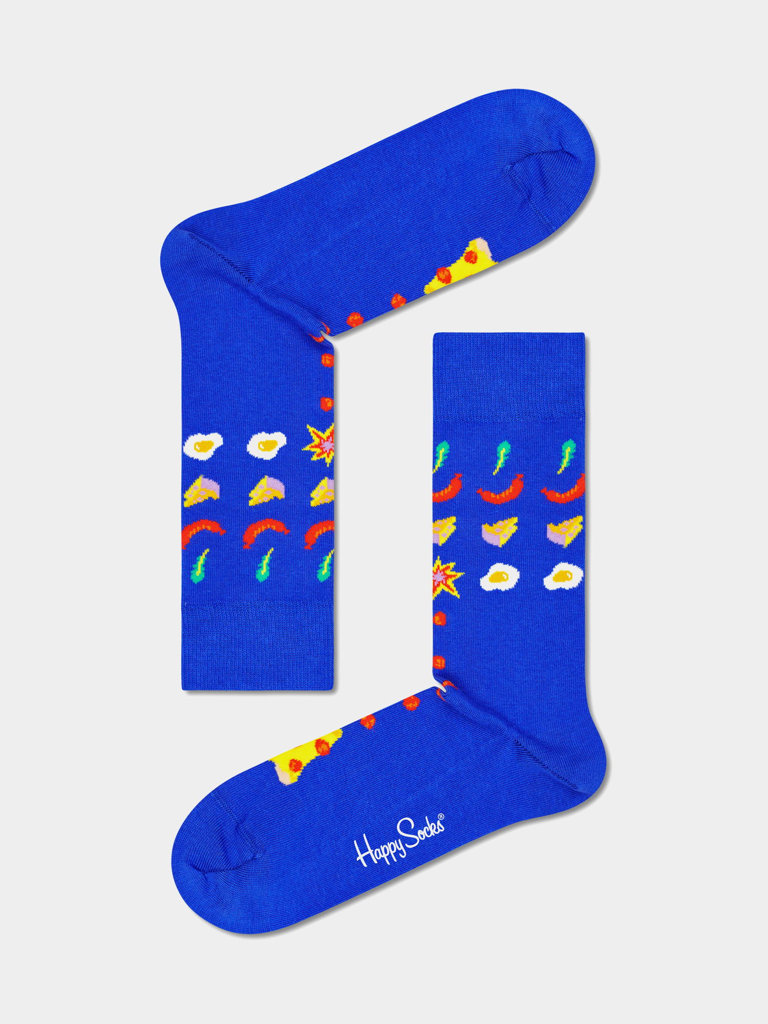 Skarpetki Happy Socks Pizza Invaders (blue)