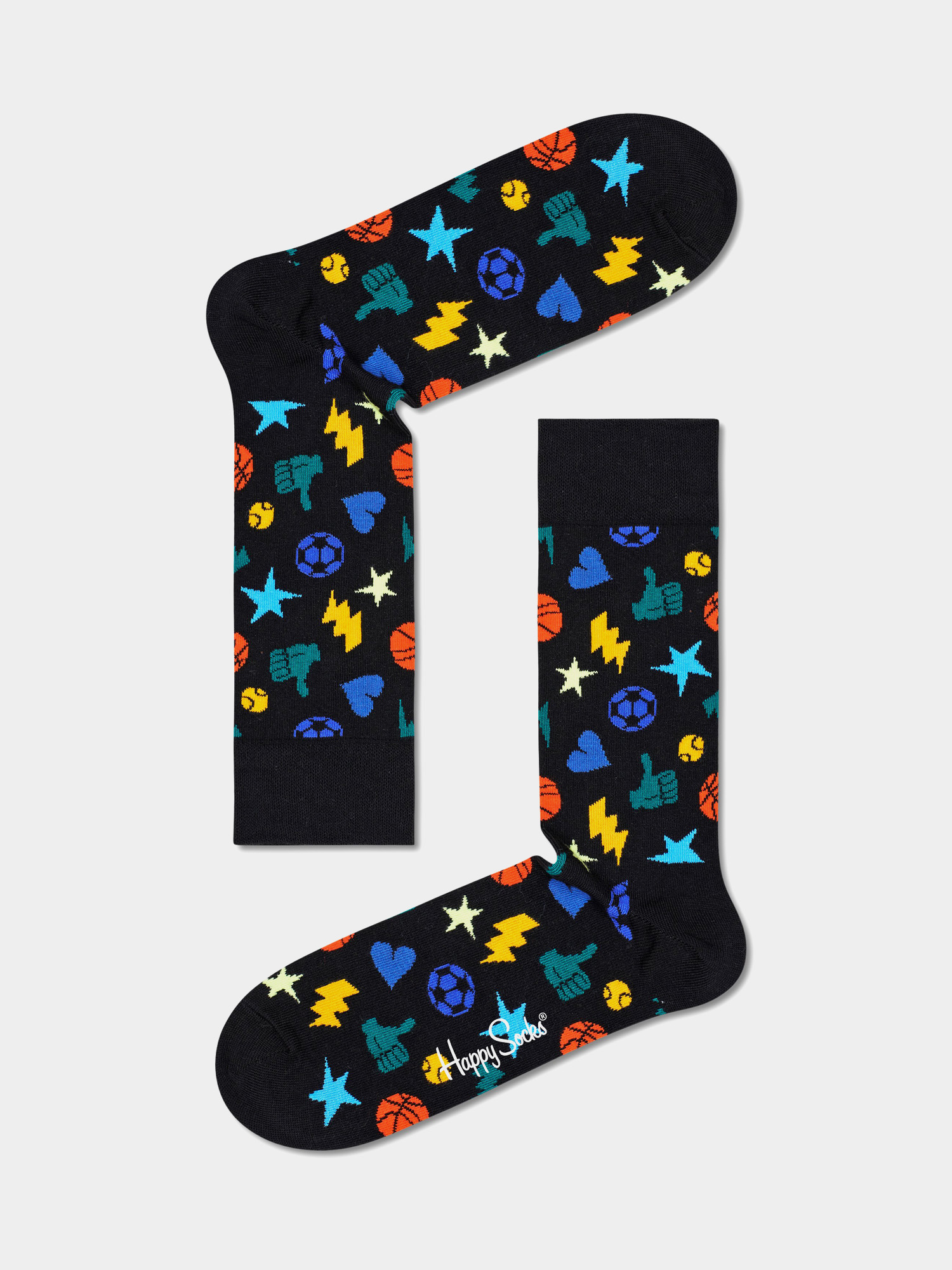 Skarpetki Happy Socks Play It (black/multi)