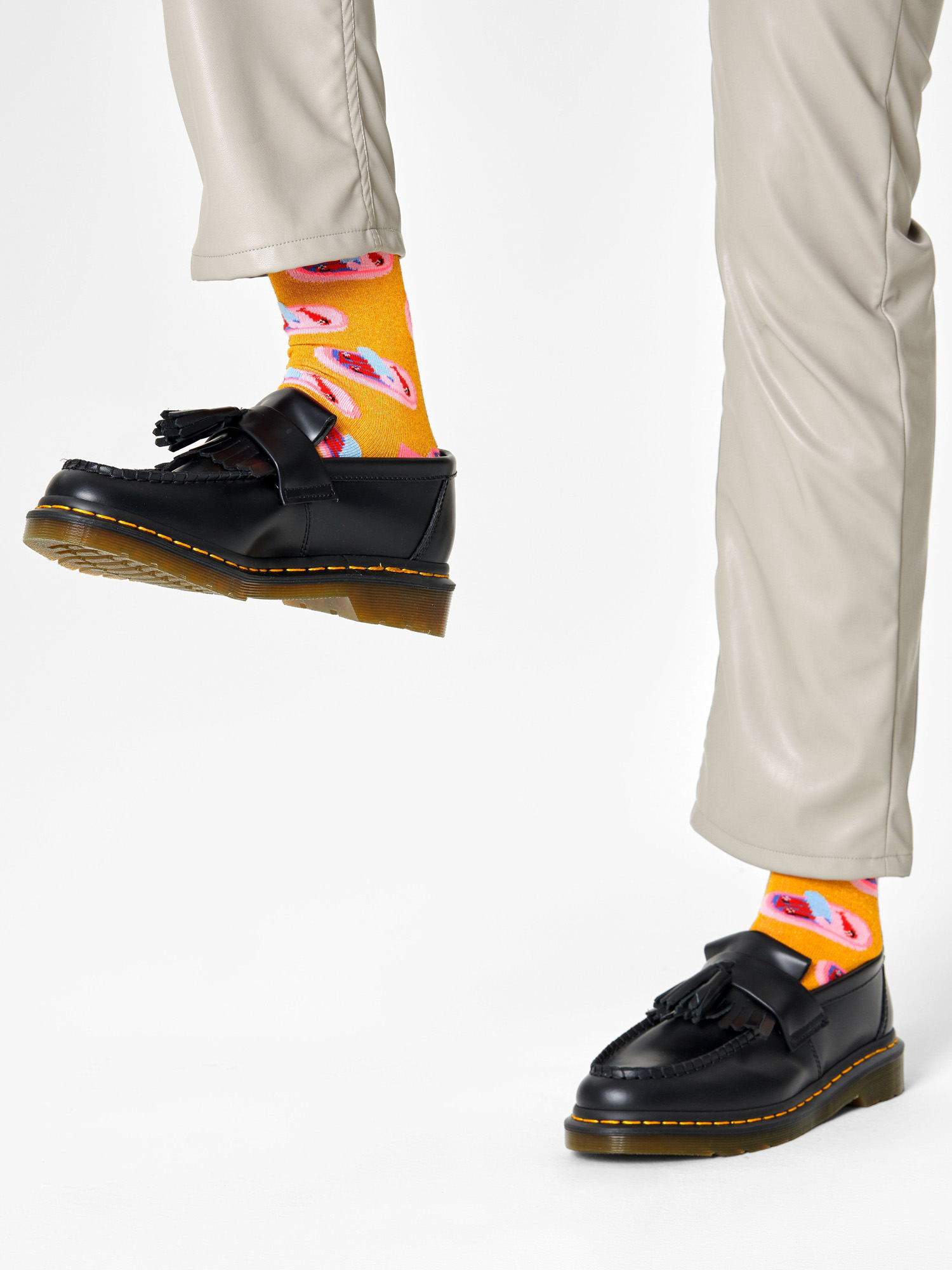 Skarpetki Happy Socks Sardines In A Tin (yellow/pink)