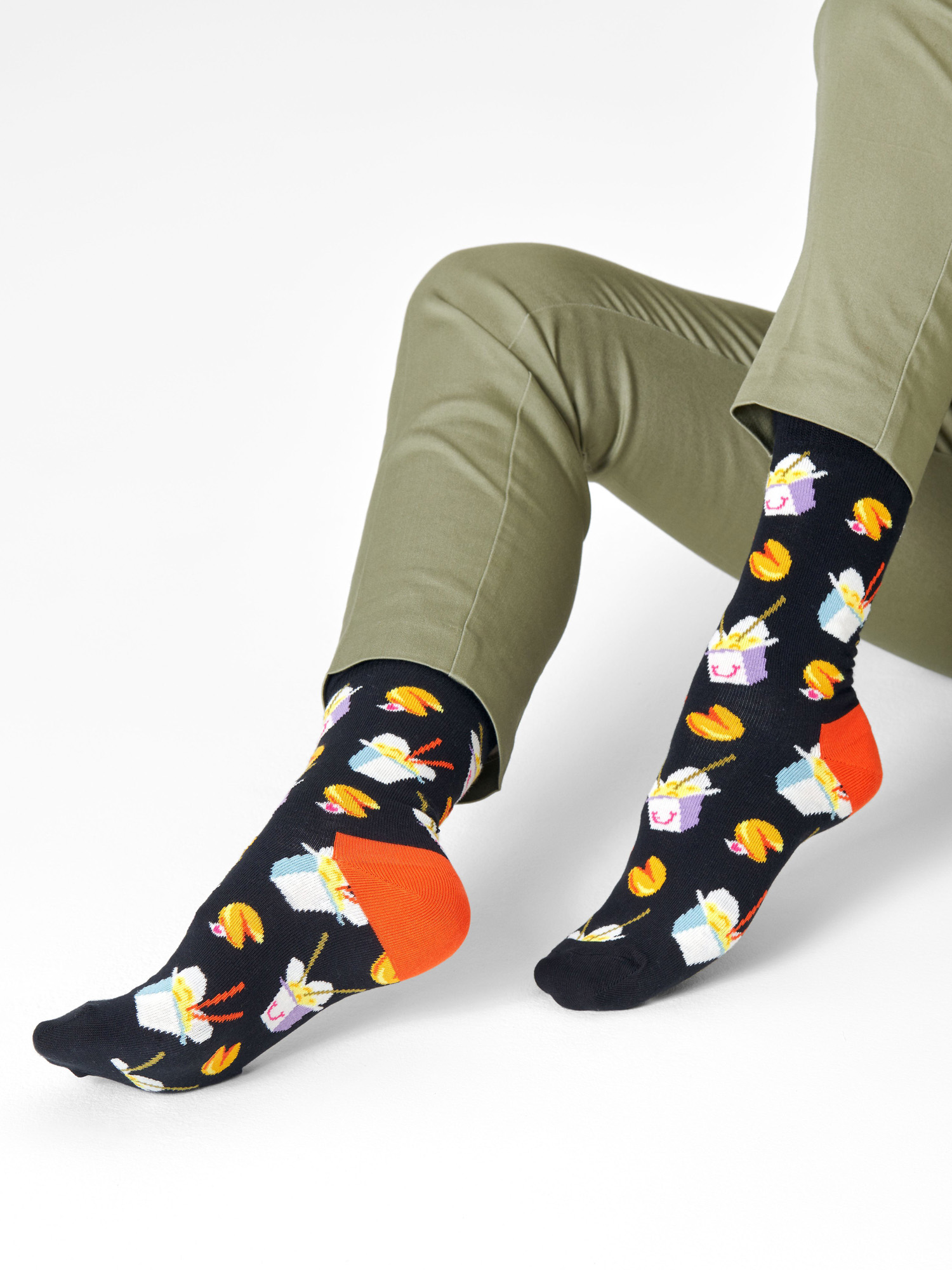 Skarpetki Happy Socks Take Out (black/multi)