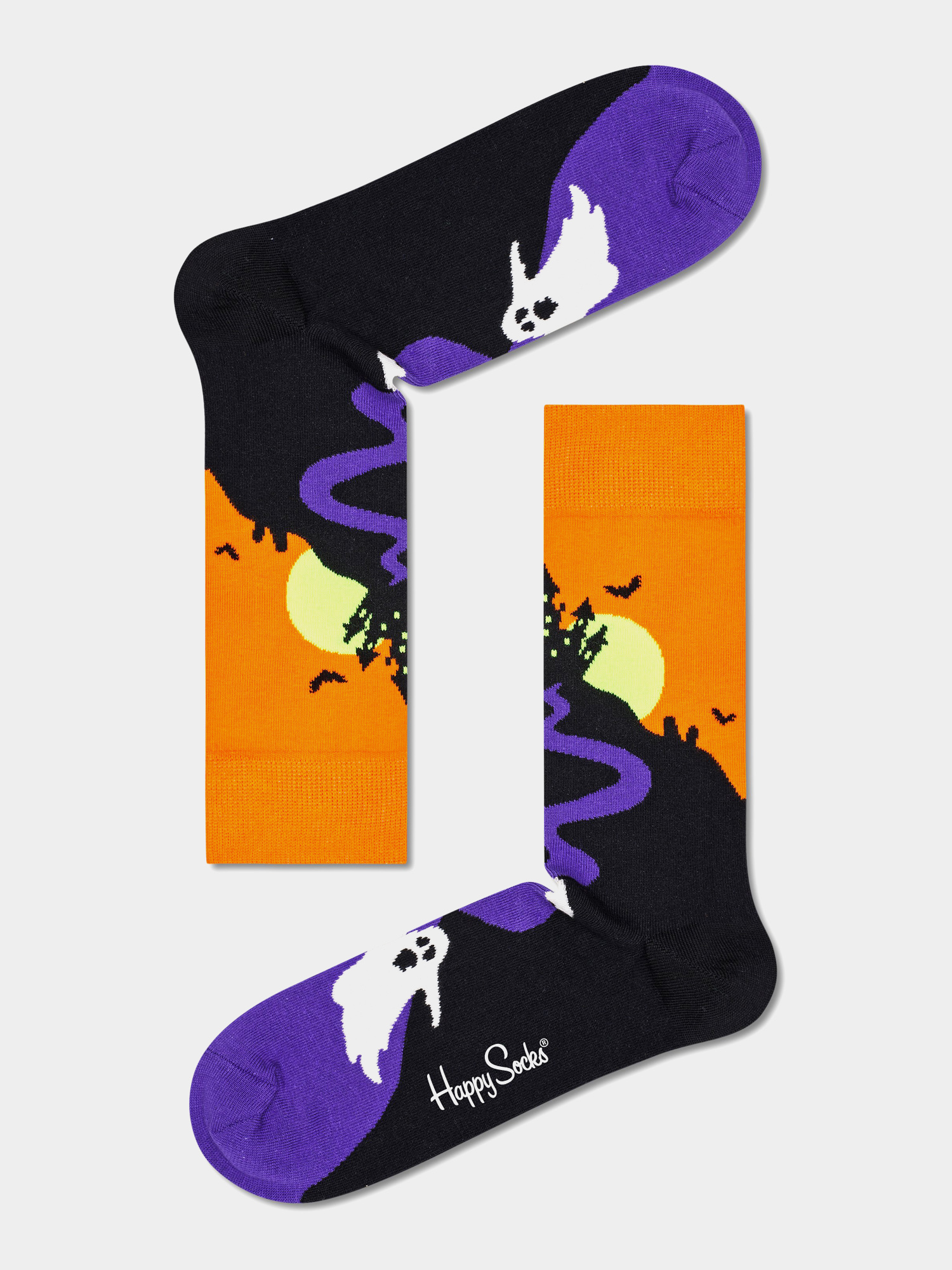 Skarpetki Happy Socks Halloweens Gift Set 3Pk (black/orange)