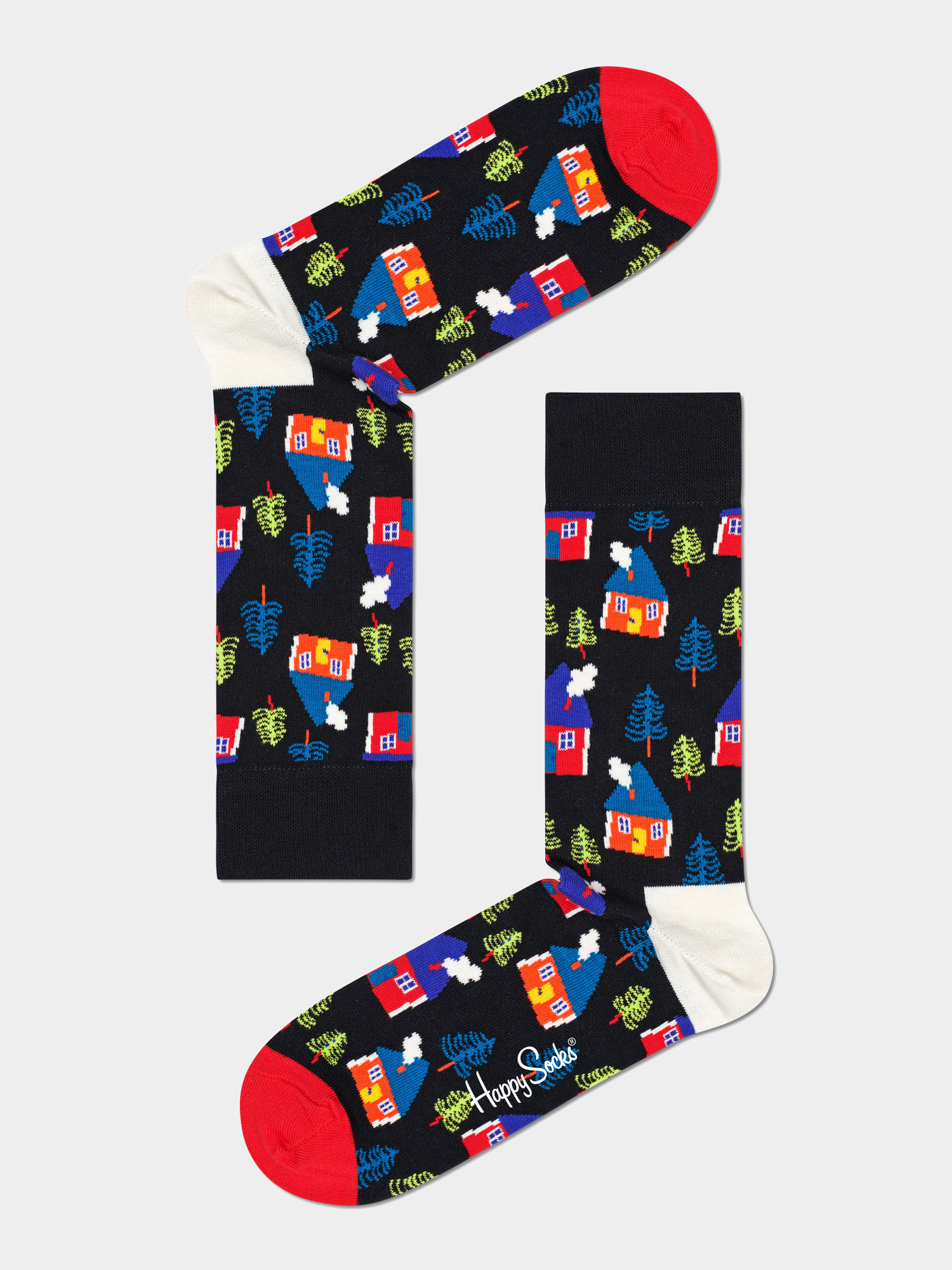 Skarpetki Happy Socks Swedish Edition Gift Set 3Pk (blue/black/purple)