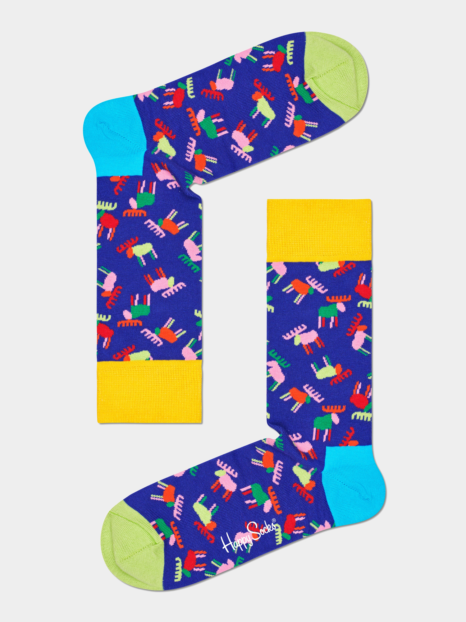 Skarpetki Happy Socks Swedish Edition Gift Set 3Pk (blue/black/purple)