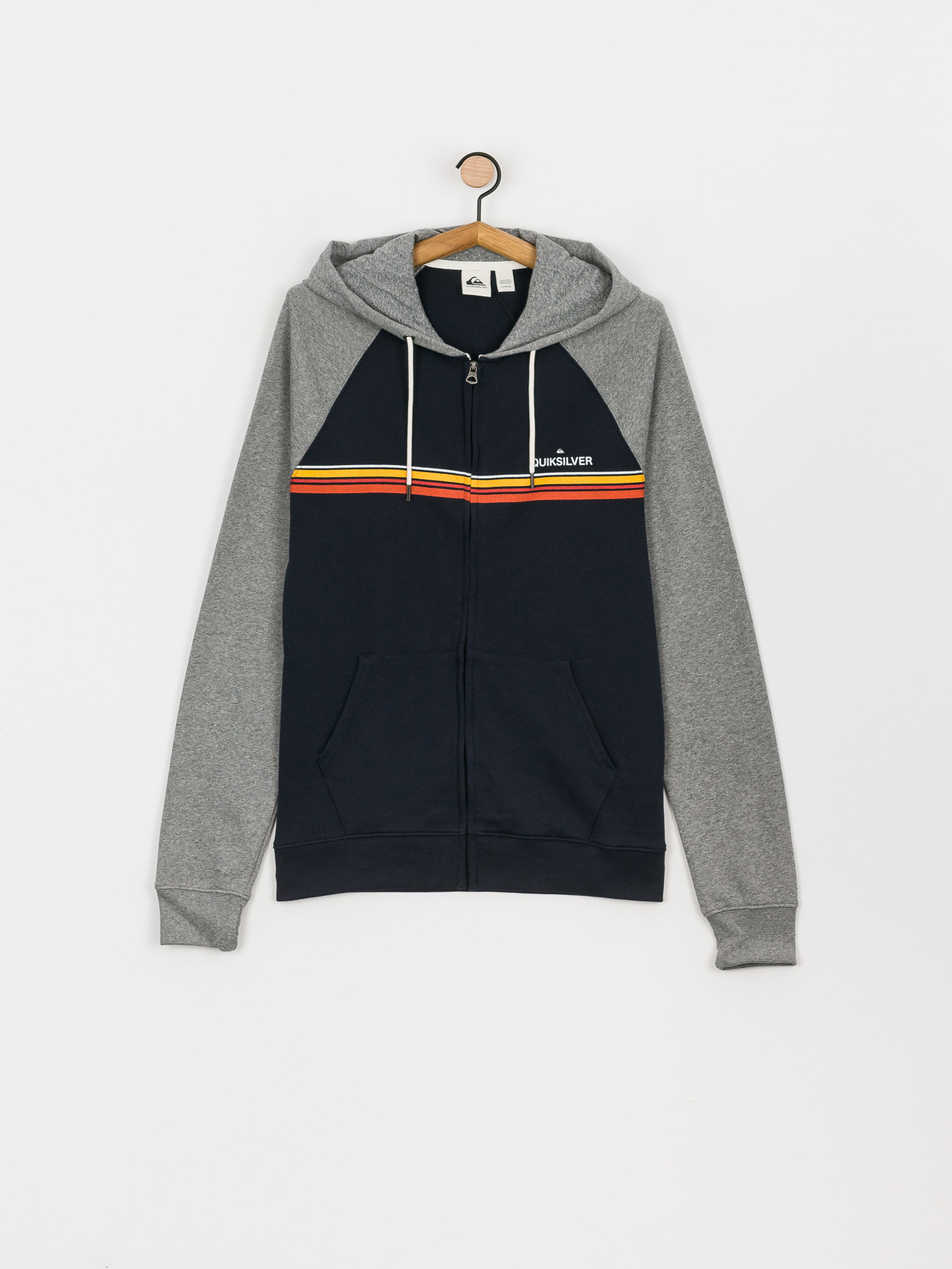 Bluza z kapturem Quiksilver Essentials Screen Raglan ZHD (navy blazer)