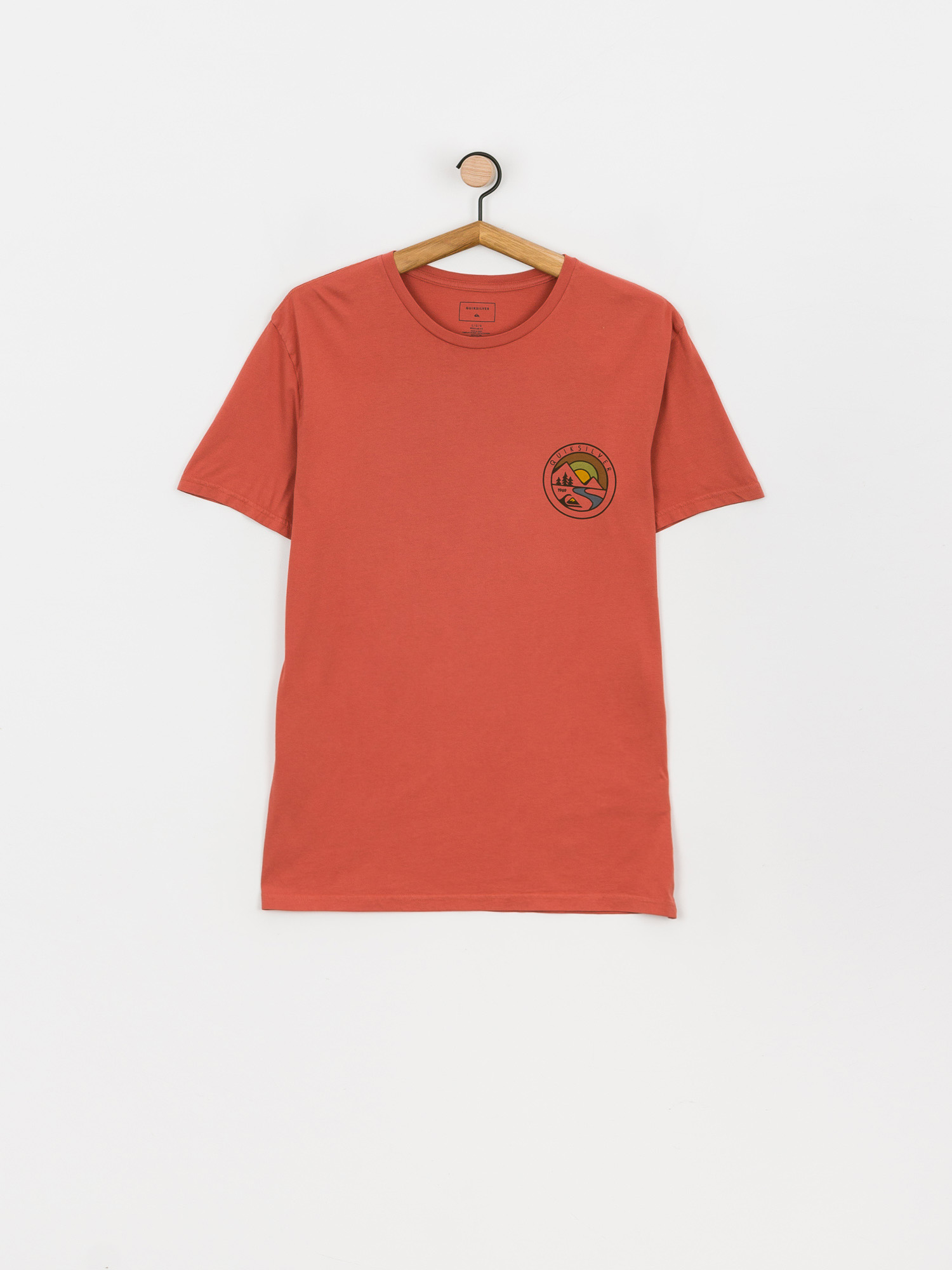T-shirt Quiksilver Mountain View (cinnamon)