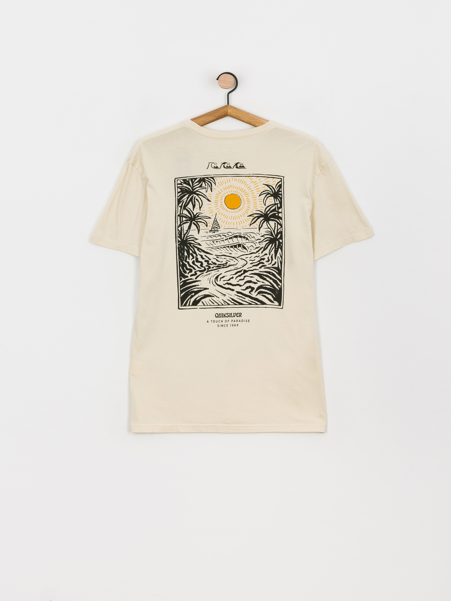 T-shirt Quiksilver Silent Dusk (oatmeal)