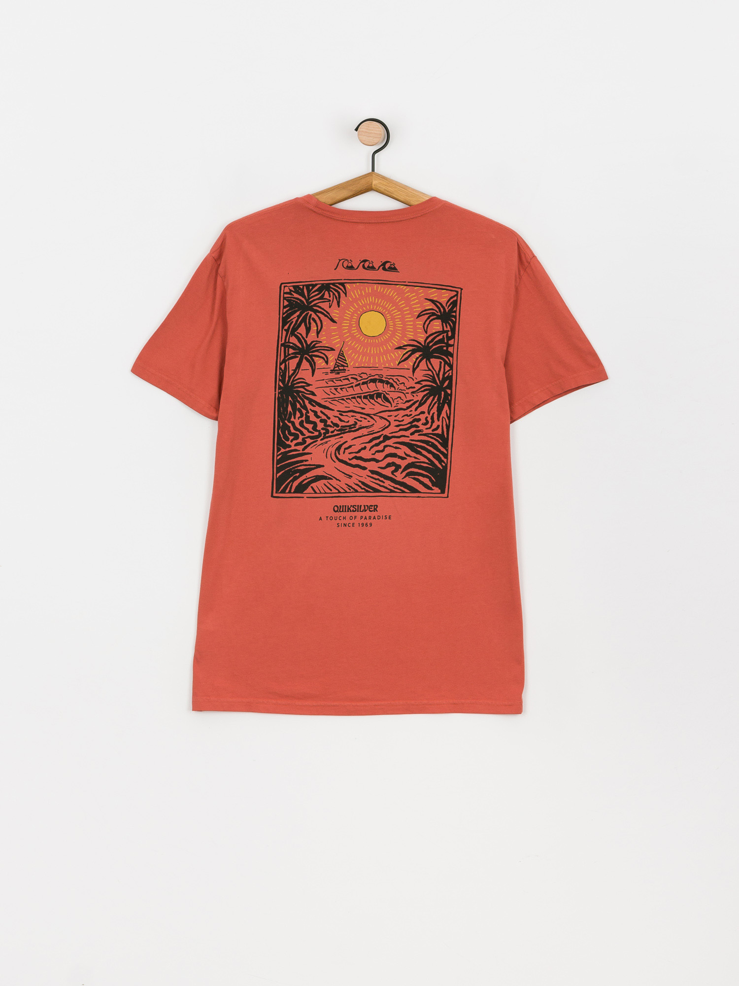 T-shirt Quiksilver Silent Dusk (cinnamon)