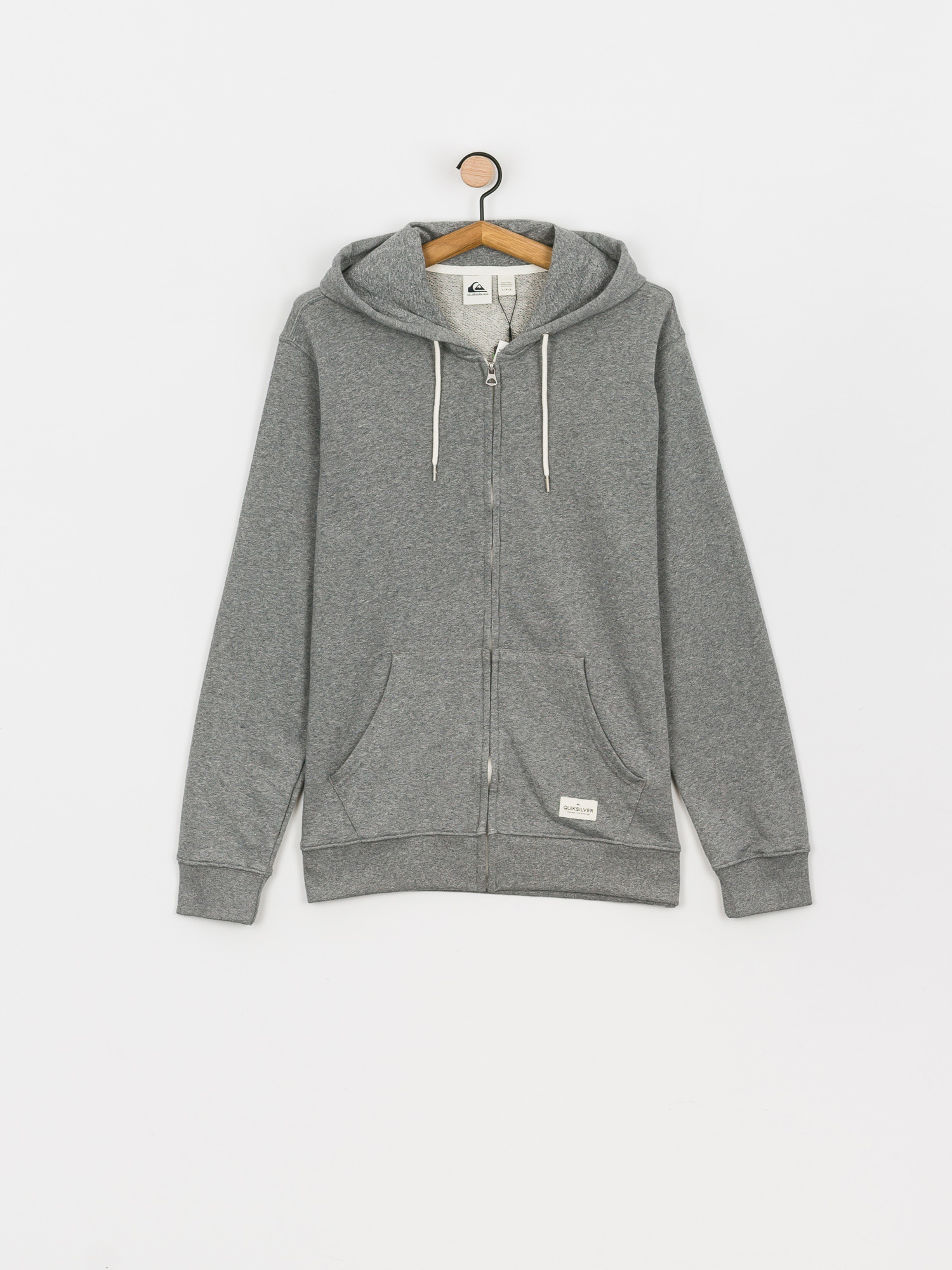 Bluza z kapturem Quiksilver Essentials Terry ZHD (light grey heather)