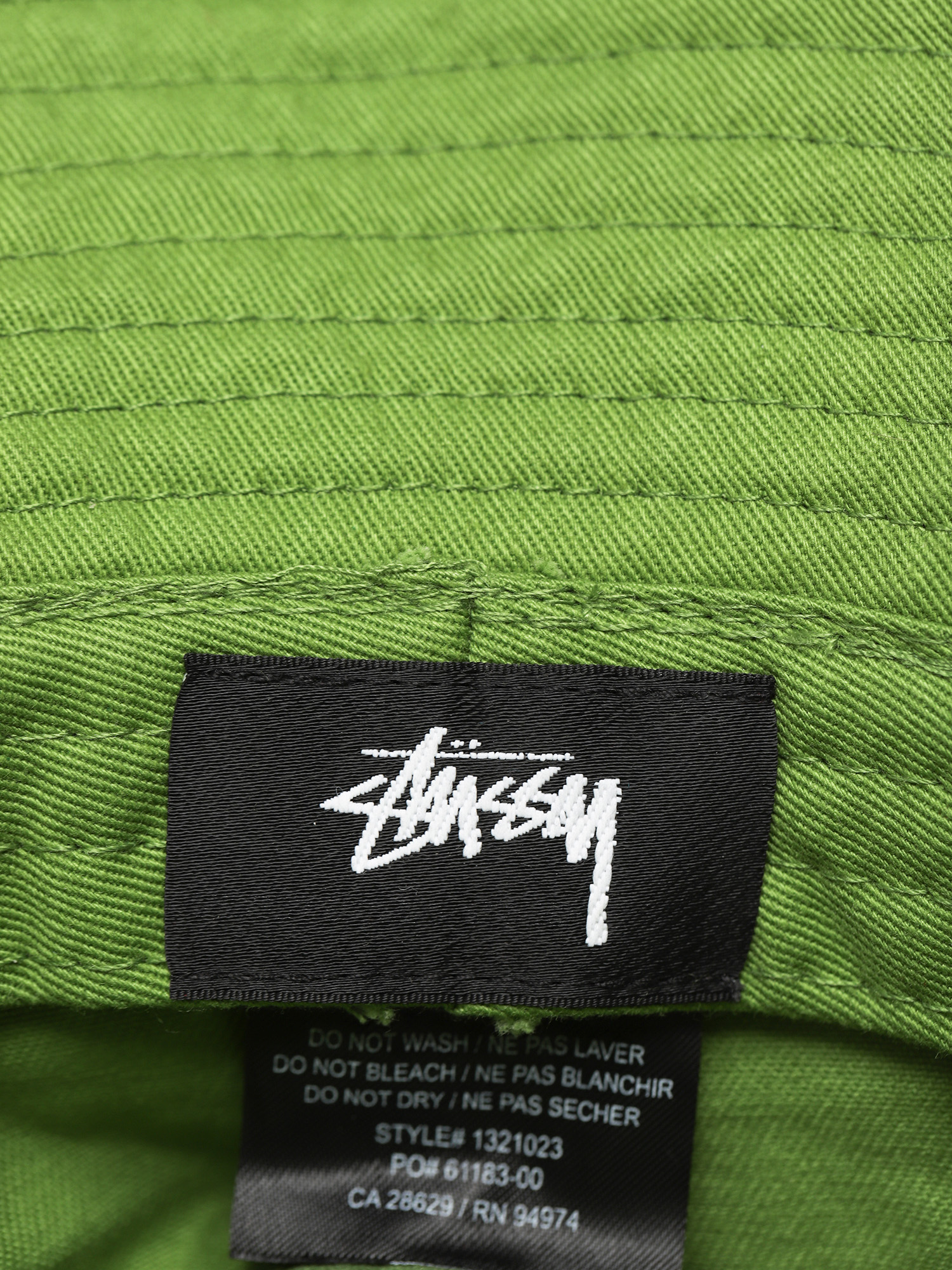 Kapelusz Stussy Stock Bucket (leaf)