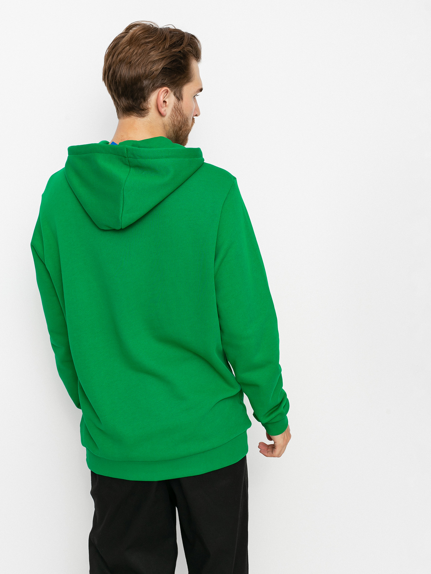 Bluza z kapturem adidas Originals Trefoil HD (green/white)