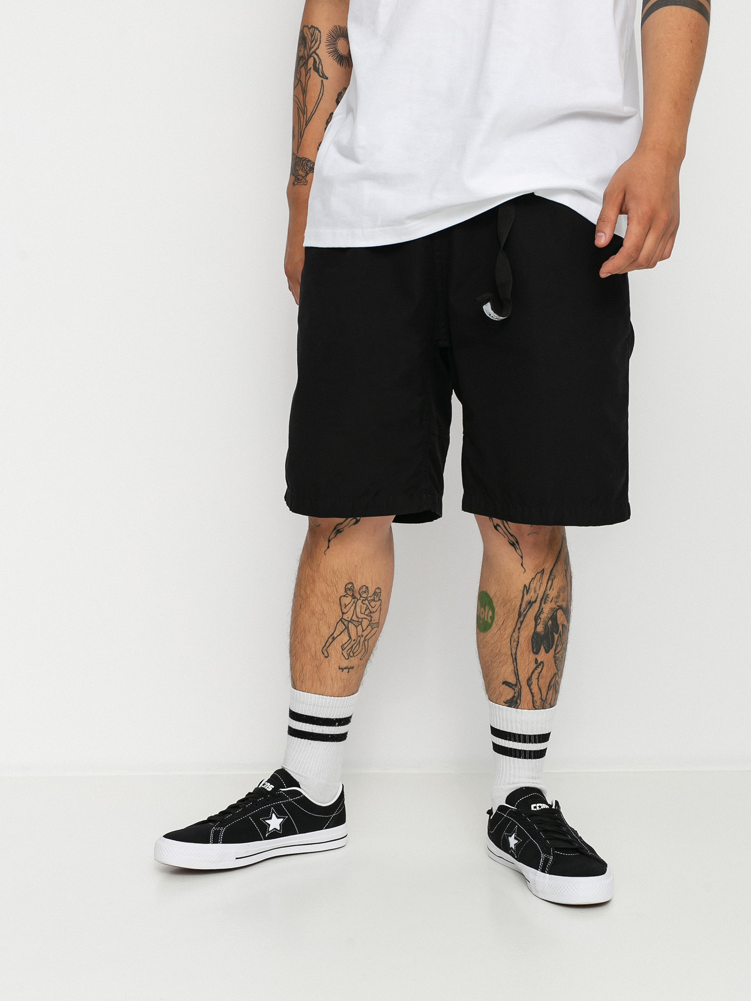 Szorty Carhartt WIP Clover (black)